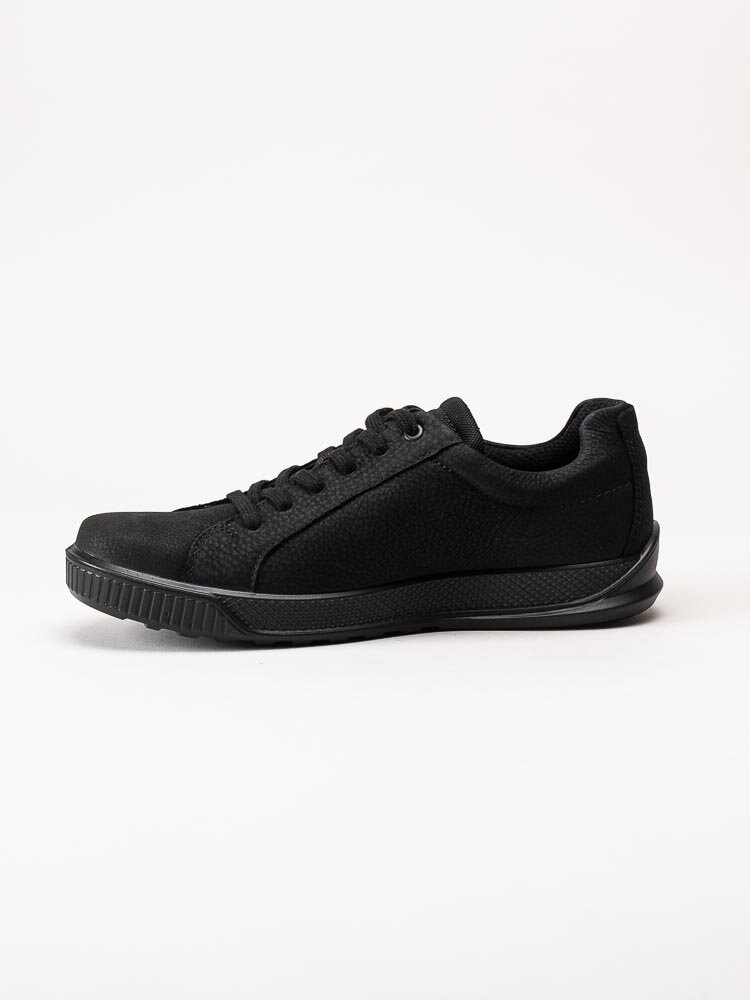 Ecco - Byway M - Svarta sneakers i oljad nubuck