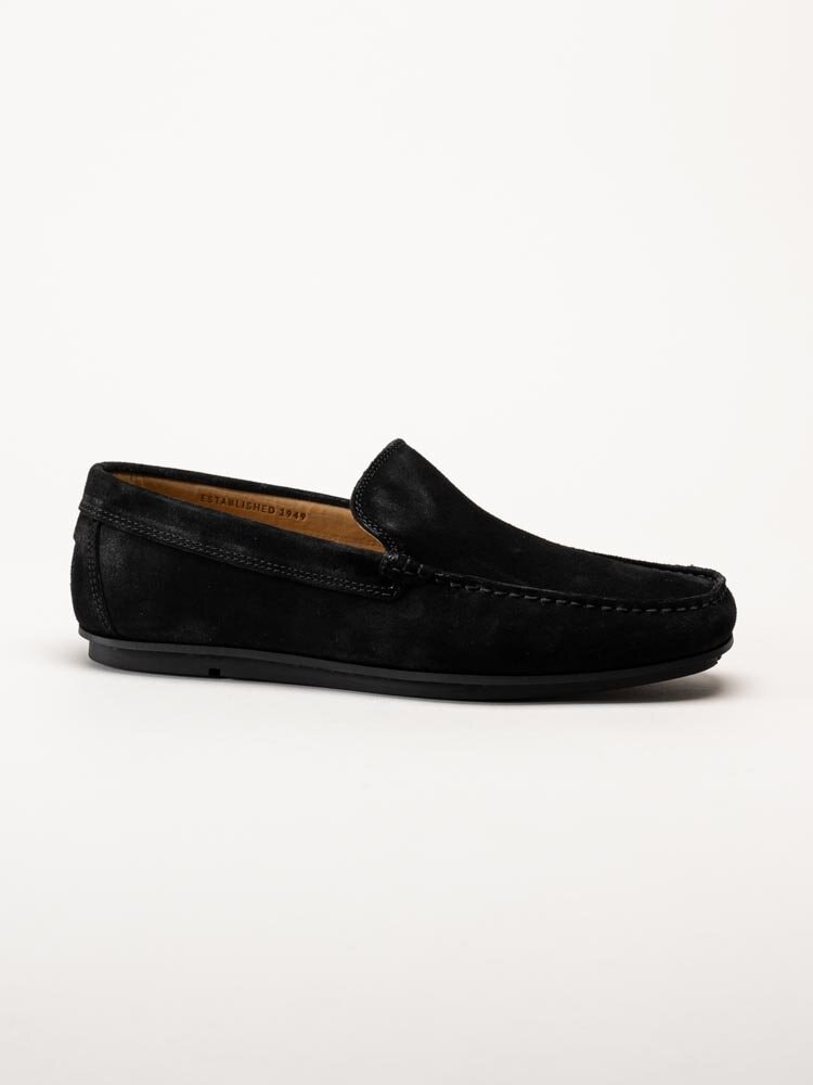 Gant Footwear - Wilmon - Svarta loafers i mocka