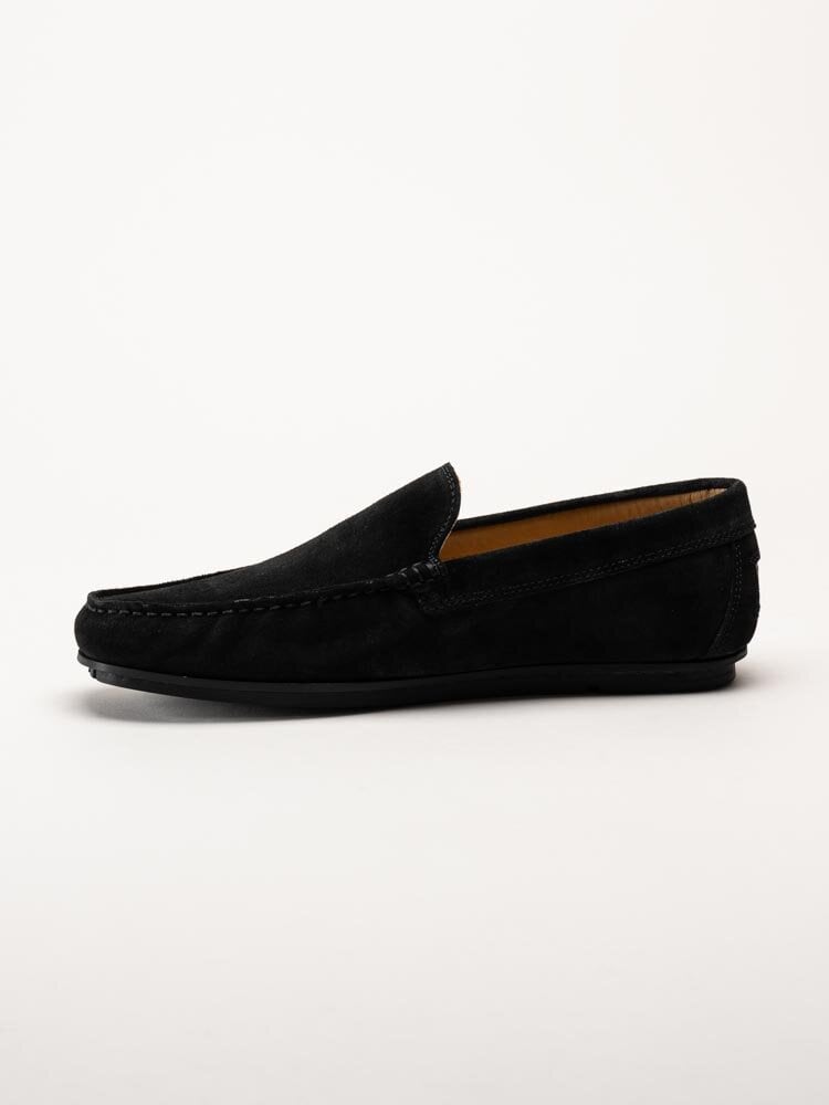 Gant Footwear - Wilmon - Svarta loafers i mocka