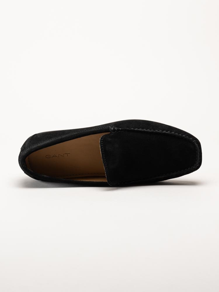 Gant Footwear - Wilmon - Svarta loafers i mocka