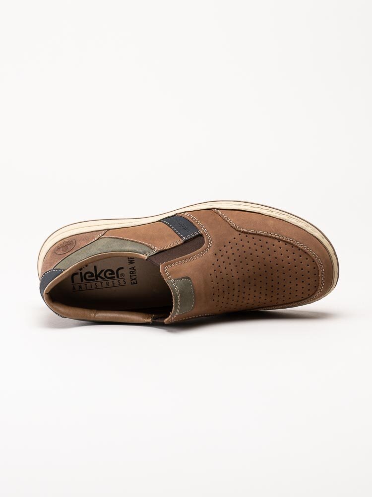 Rieker - Bruna slip on skor i nubuck