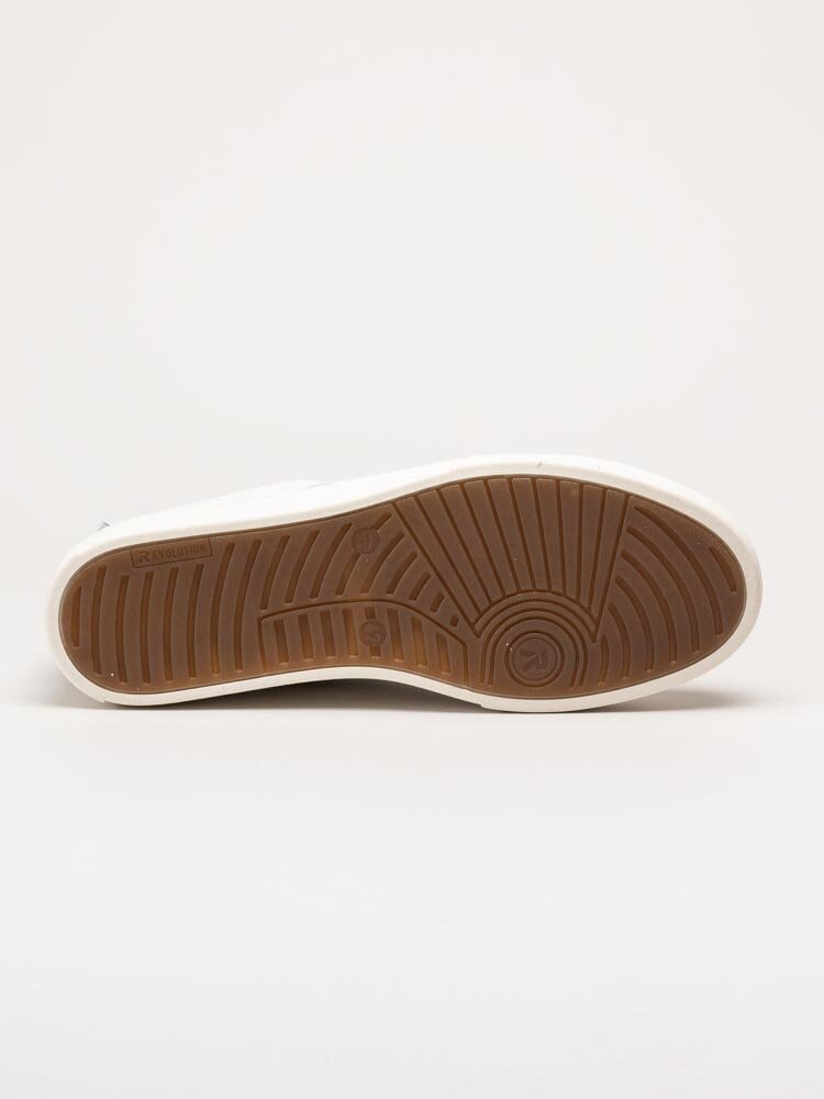 Rieker Evolution - Off white sneakers i skinn