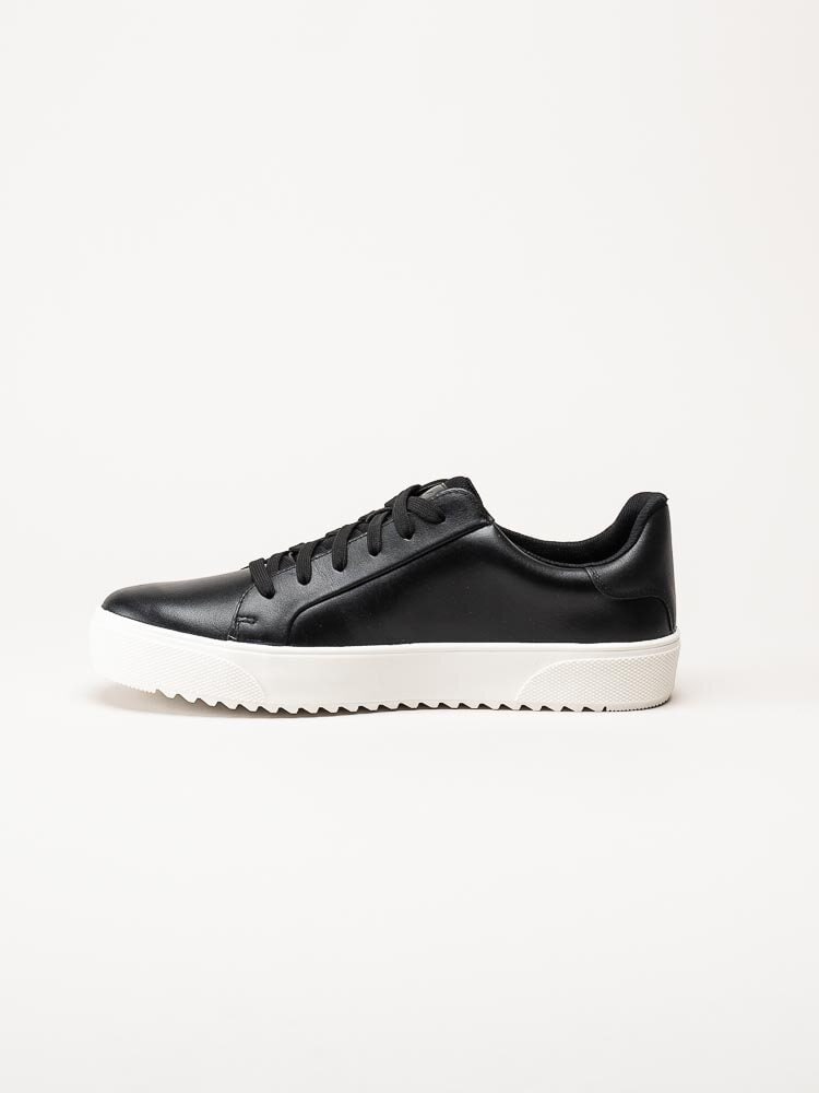 PoleCat - Rex Turin GTX - Svarta skinnsneakers med Gore-Tex