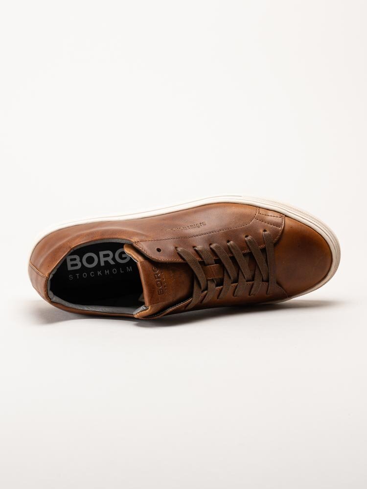 Björn Borg - SL100 Lea M - Bruna sneakers i skinn