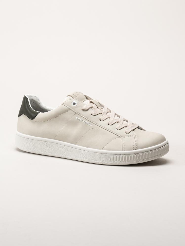 Björn Borg - T305 RQT M - Ljusbeige sneakers i skinnimitation