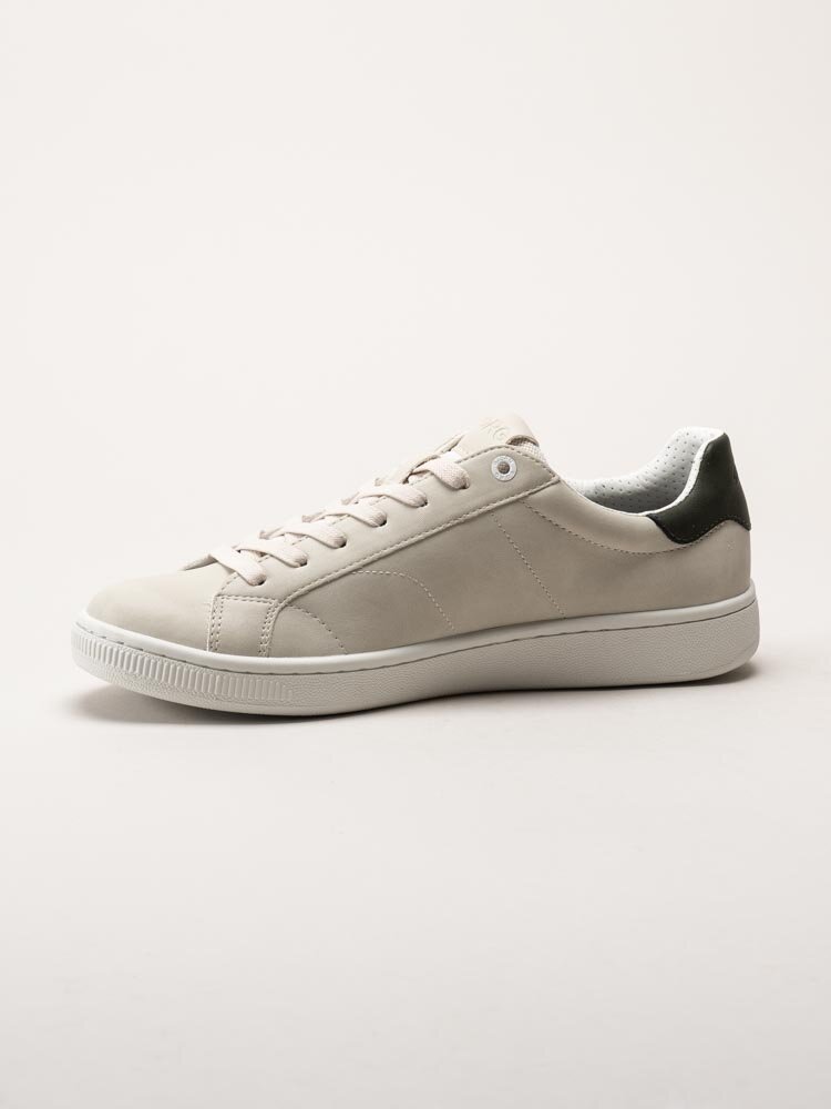 Björn Borg - T305 RQT M - Ljusbeige sneakers i skinnimitation