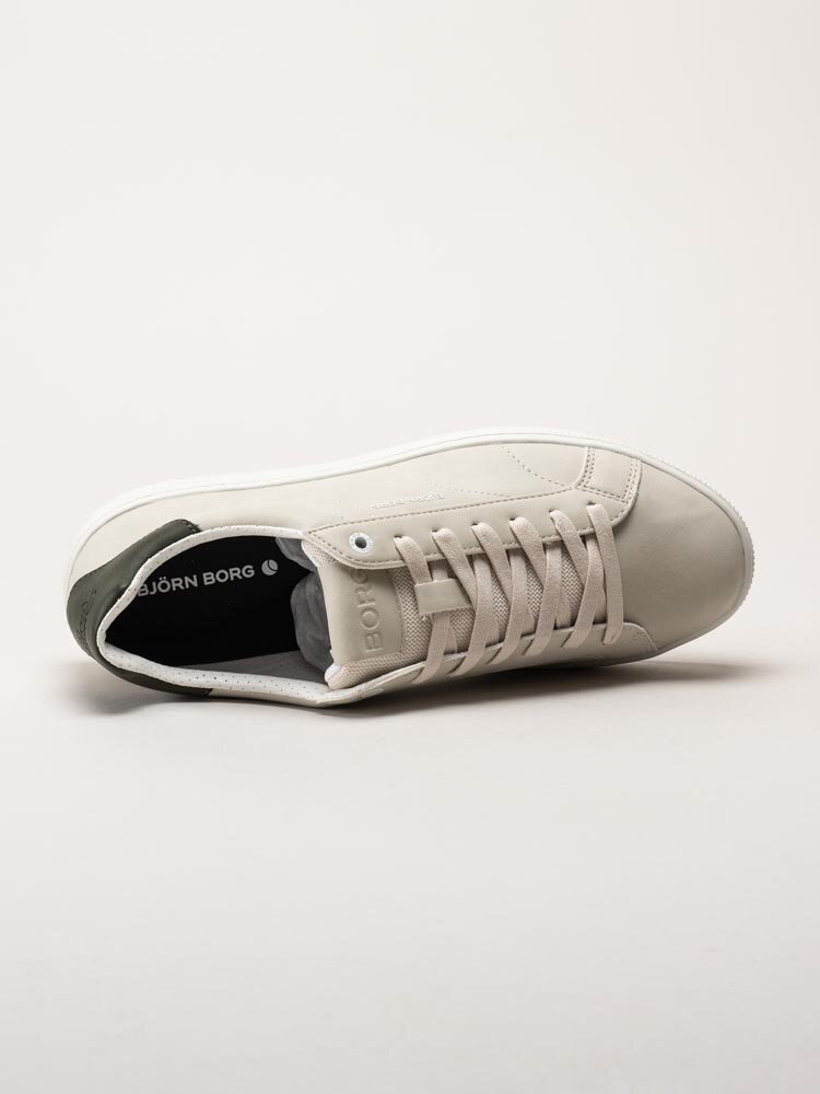 Björn Borg - T305 RQT M - Ljusbeige sneakers i skinnimitation