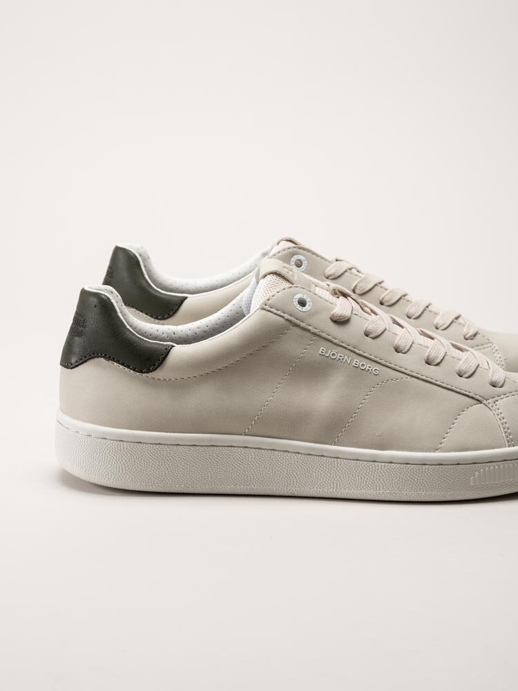 Björn Borg - T305 RQT M - Ljusbeige sneakers i skinnimitation