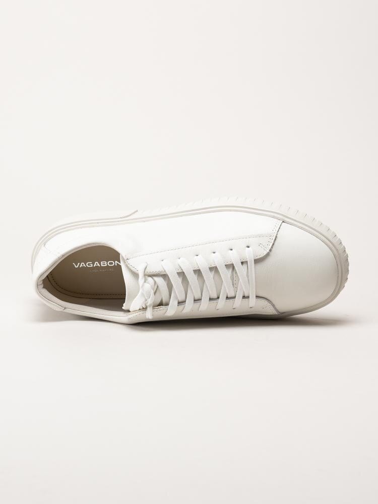 Vagabond - Derek - Vita sneakers i skinn