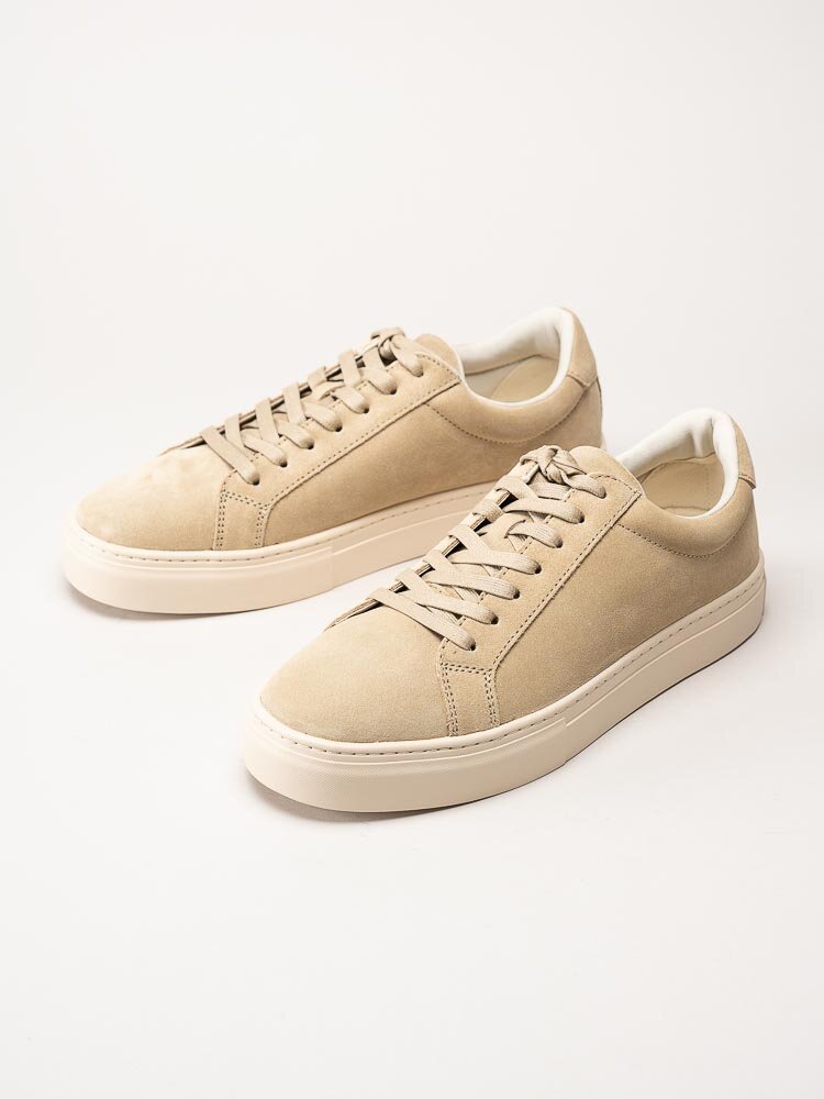 Vagabond - Paul 2.0 - Beige sneakers i mocka