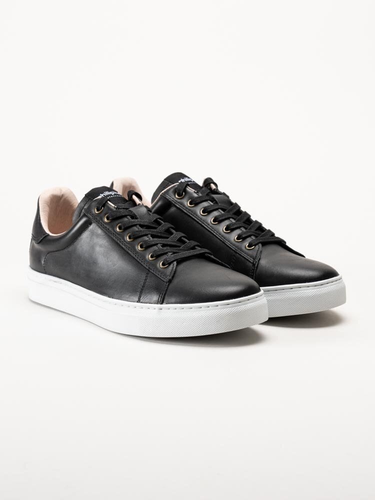 Philip Hog - Selim - Svarta sneakers i skinn