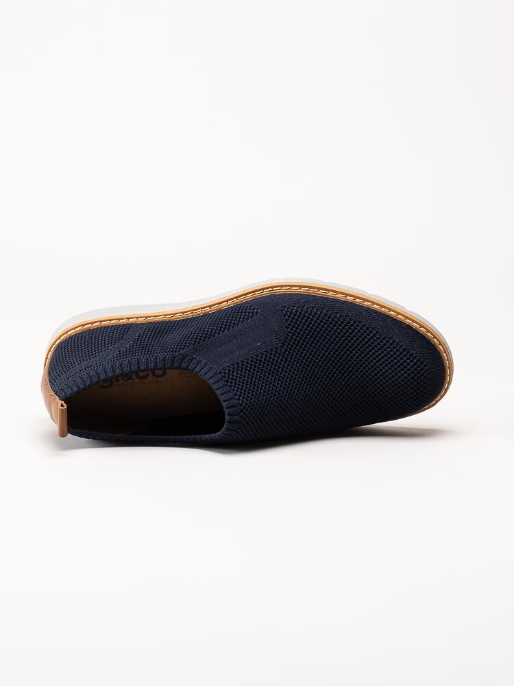 Igi & Co - Blåa slip on skor i mesh