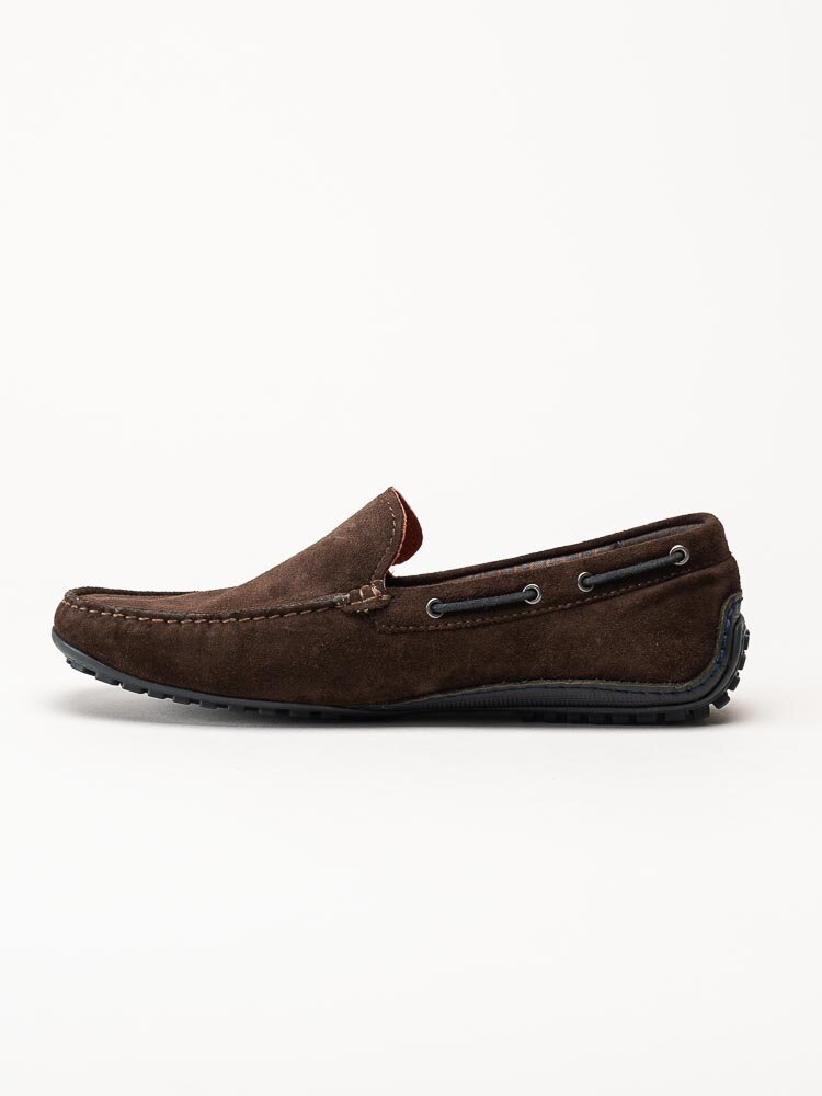 Sioux - Callimo - Mörkbruna vattentäta loafers