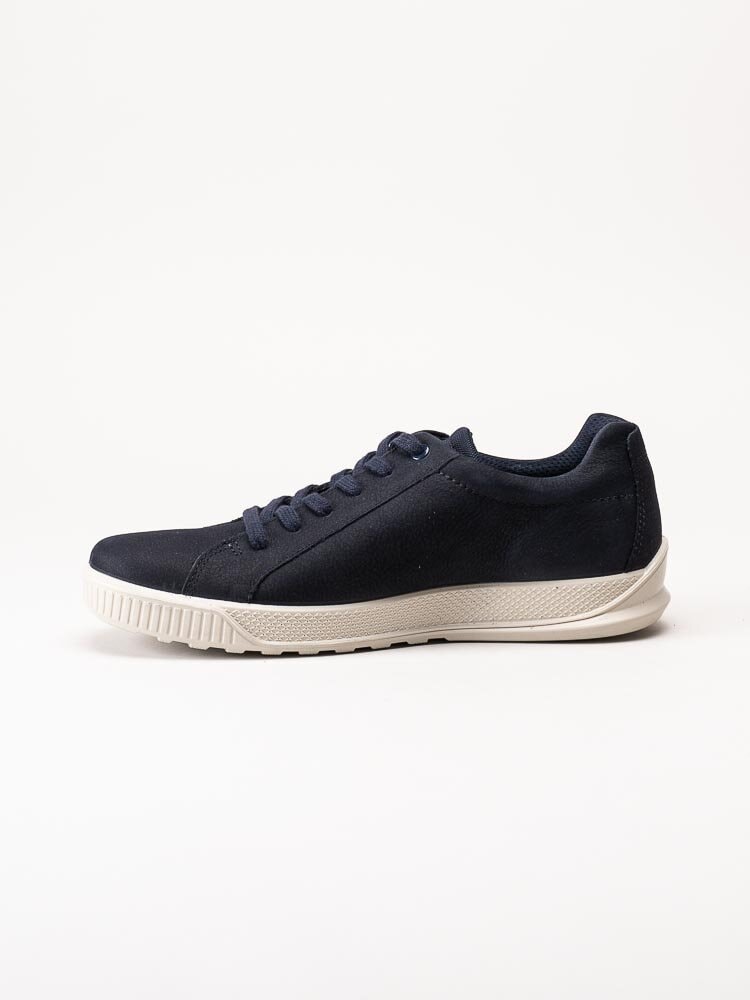 Ecco - Byway - Mörkblå sneakers i oljad nubuck