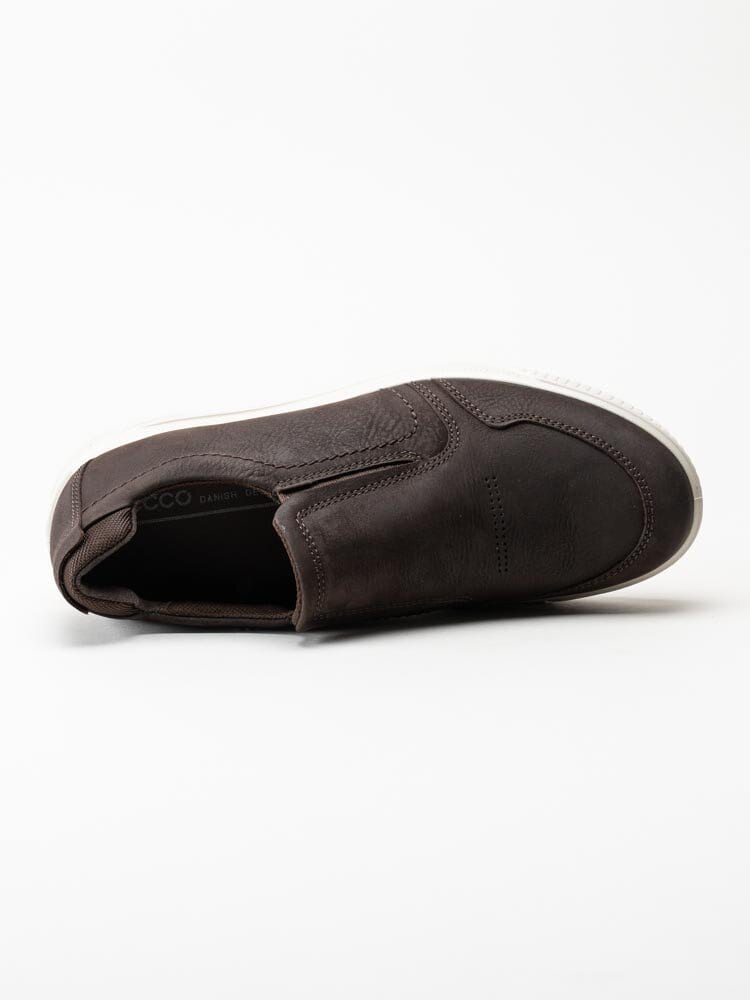 Ecco - Byway - Bruna slip on skor i oljad nubuck