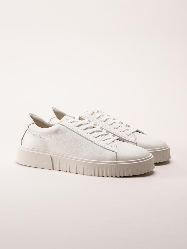 Vagabond - Derek - Vita sneakers i skinn