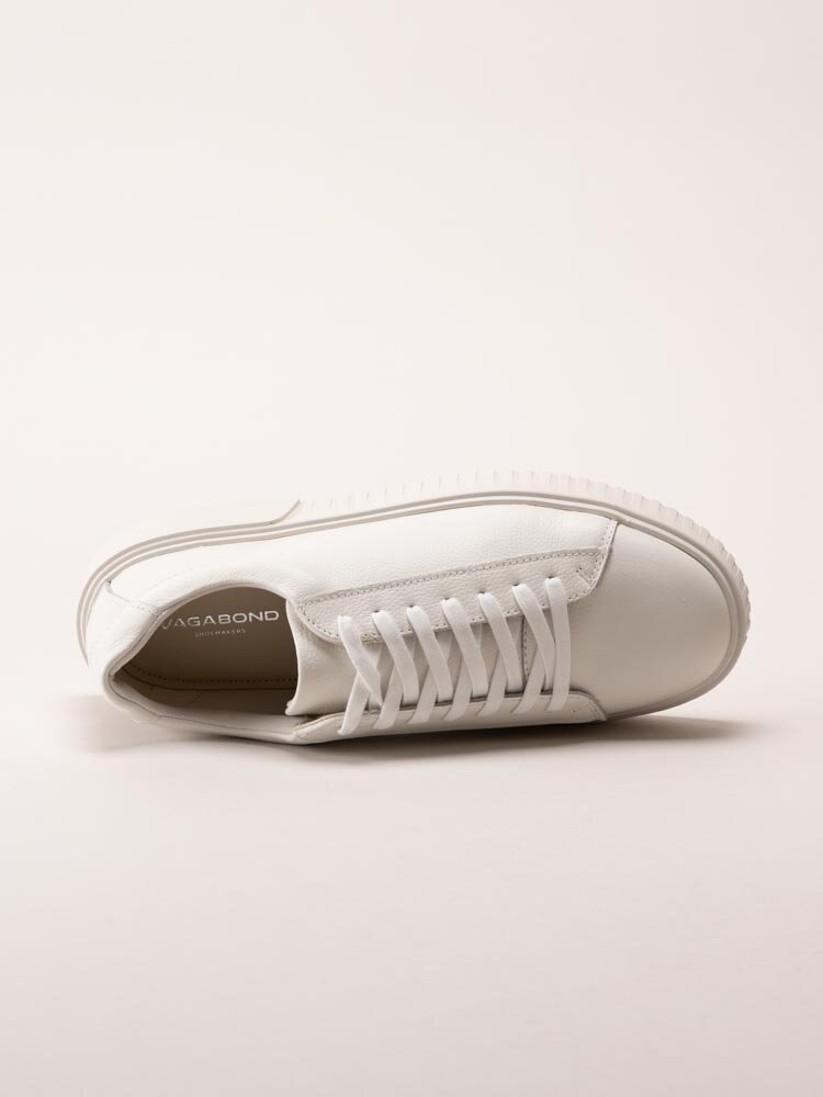 Vagabond - Derek - Vita sneakers i skinn