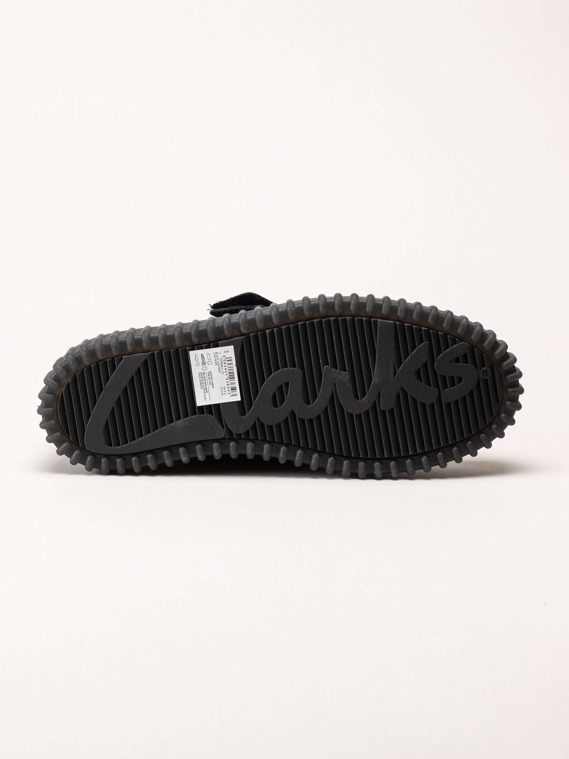 Clarks - Torhill Lo G - Svarta snörskor i skinn