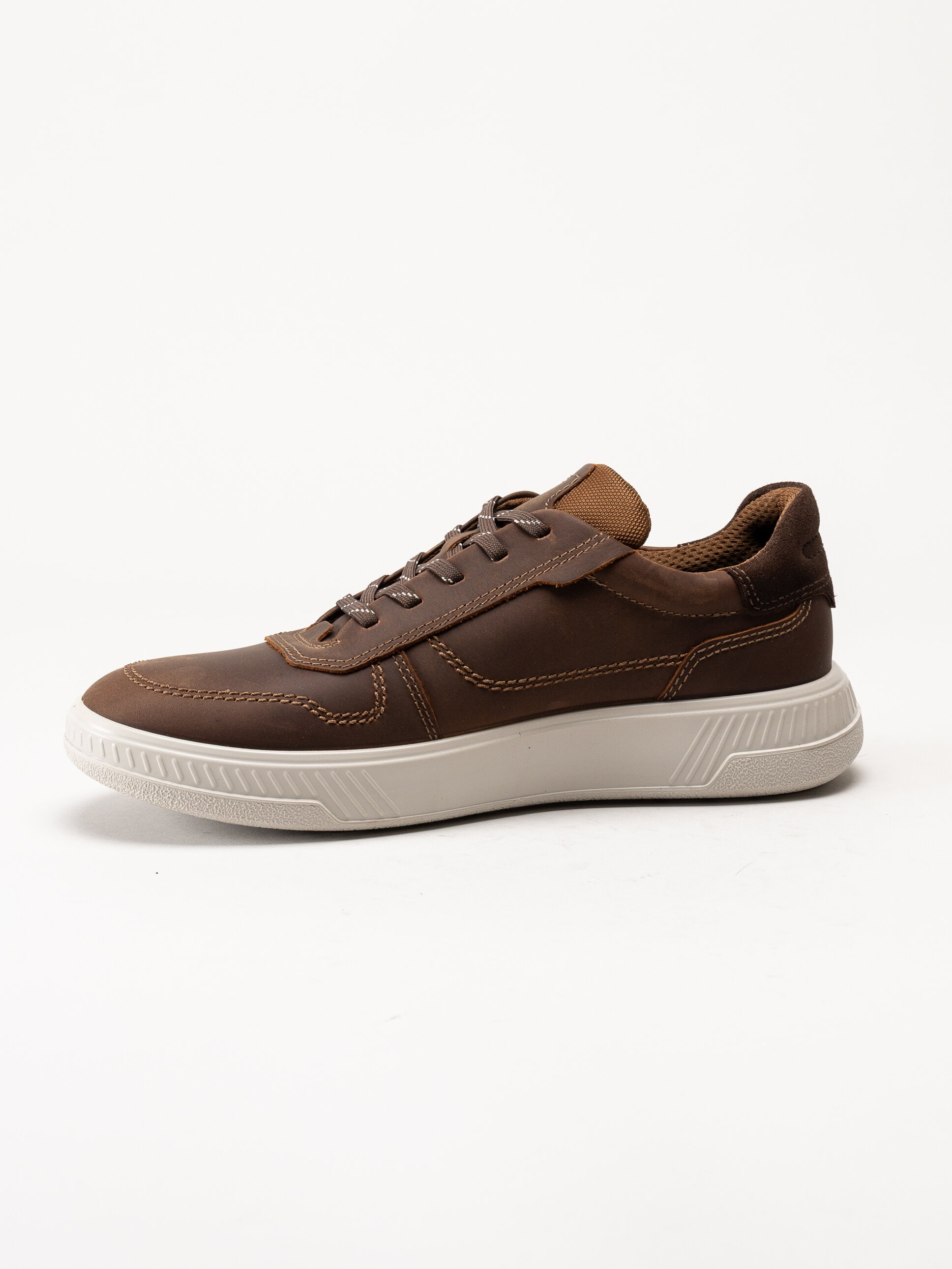 Ecco - Metro Move Sneaker - Bruna sneakers i oljad nubuck