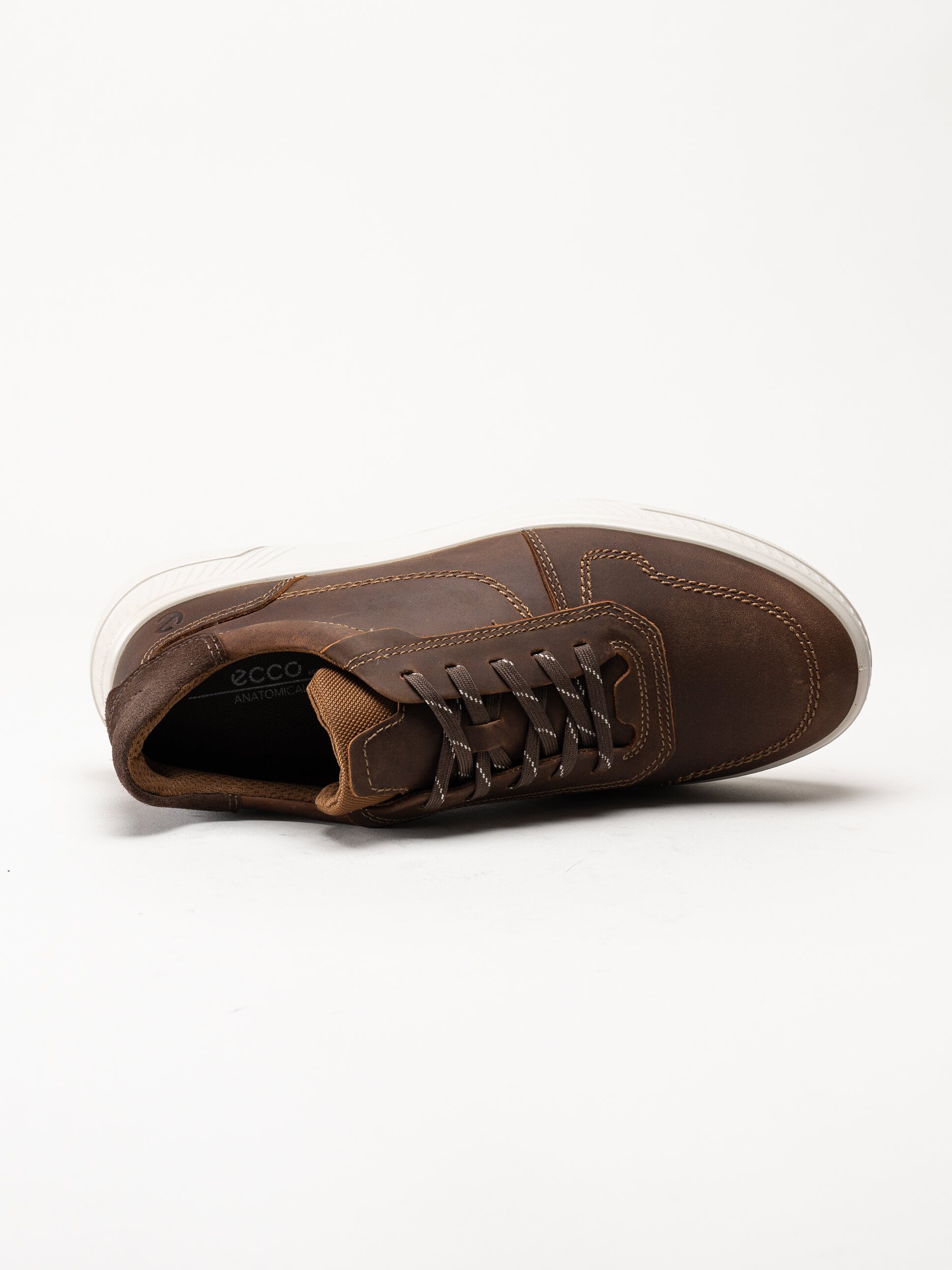 Ecco - Metro Move Sneaker - Bruna sneakers i oljad nubuck