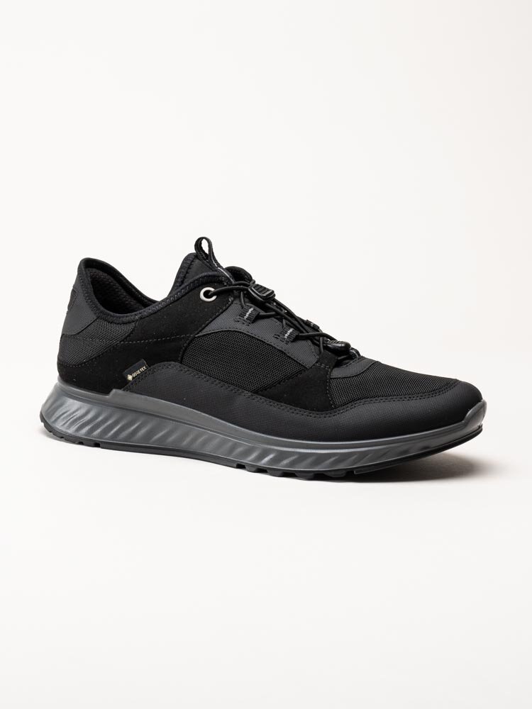 Ecco - Exostride Gtx - Svarta promenadskor med Gore-Tex