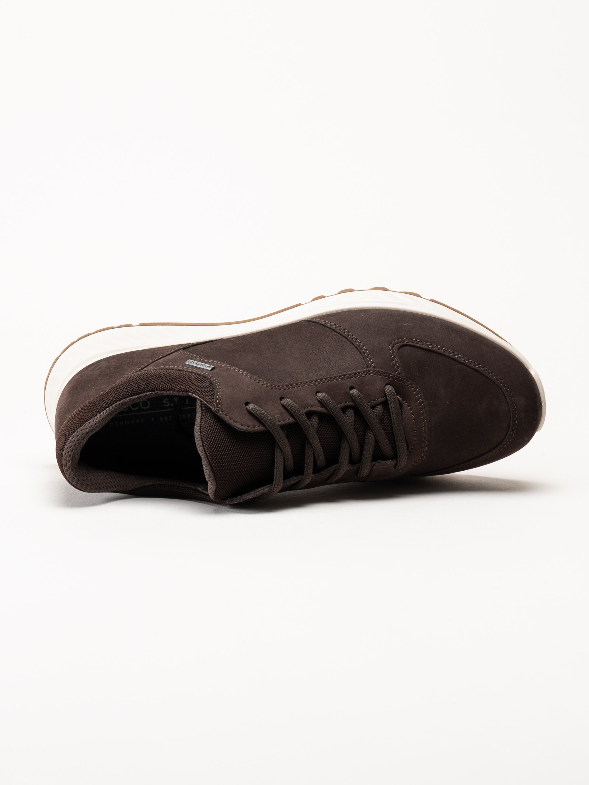 Ecco - Exostride Low GTX - Bruna promenadskor med Gore-Tex