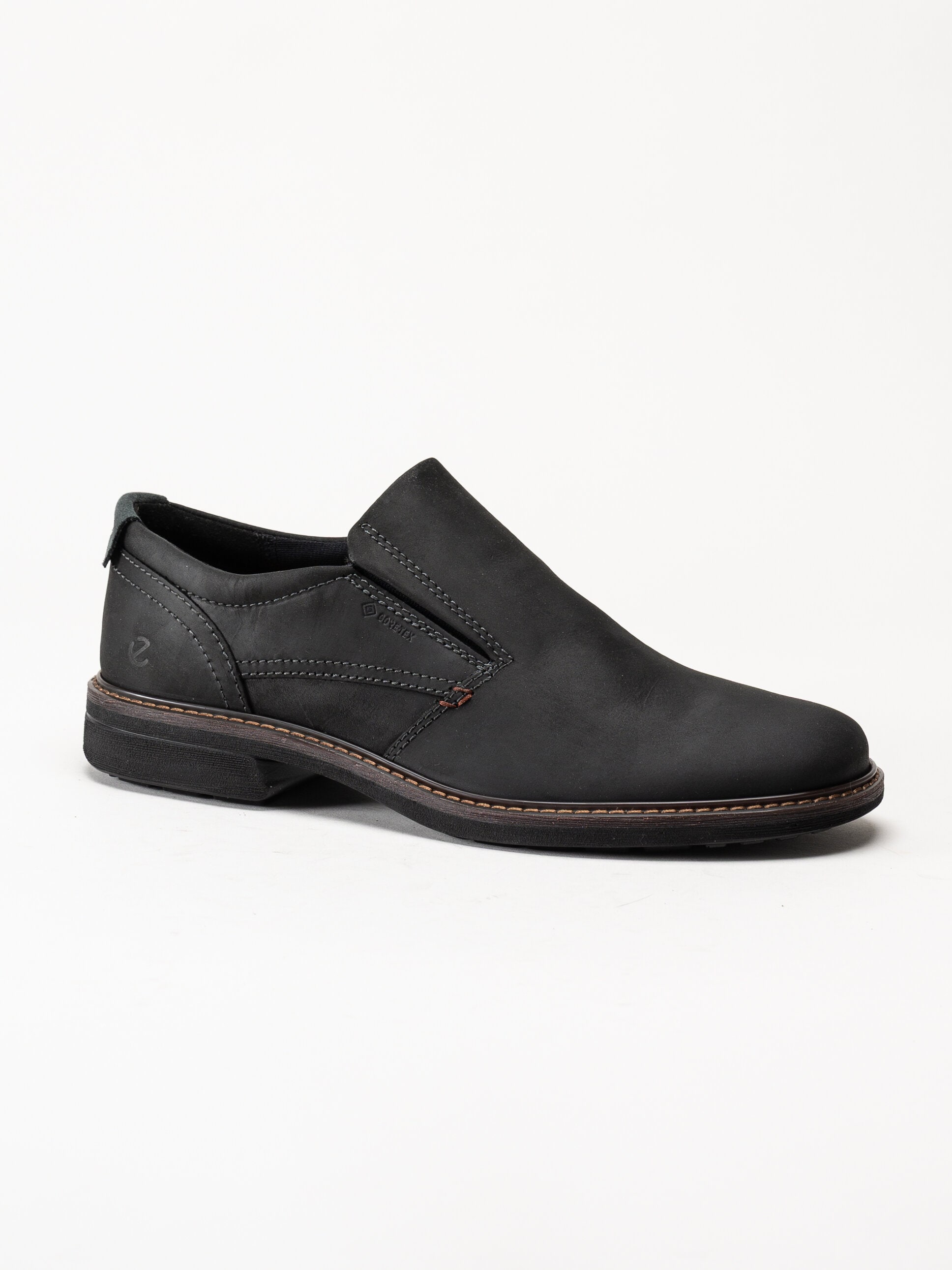 Ecco - Turn Slip On GTX - Svarta slip on skor med Gore-Tex