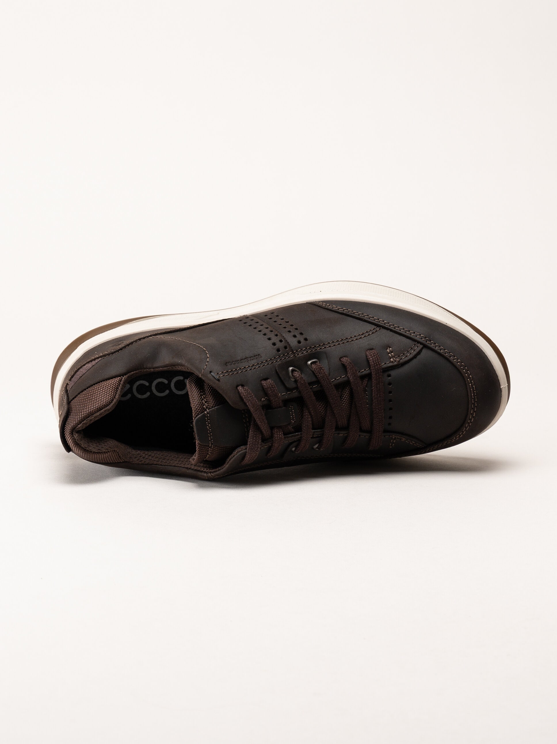 Ecco - Byway 2.0 Shoe WP - Bruna promenadskor i oljat skinn