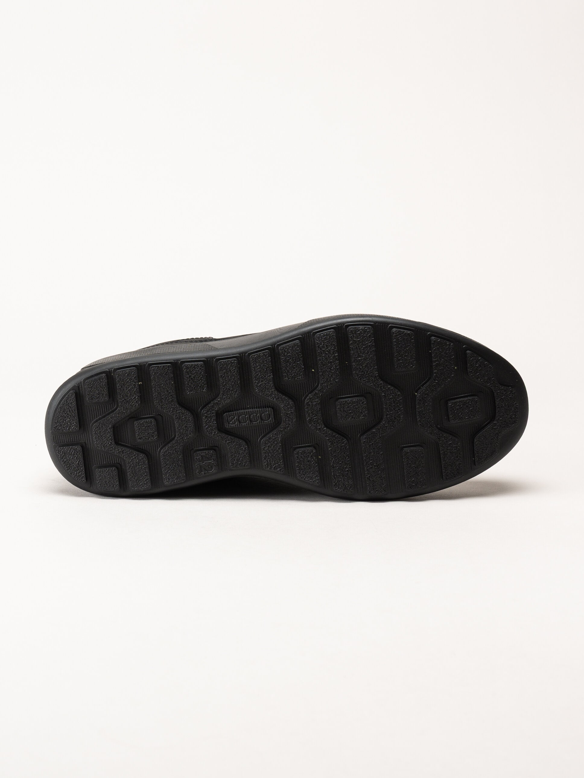 Ecco - Byway 2.0 Shoe WP - Svarta promenadskor i oljat skinn