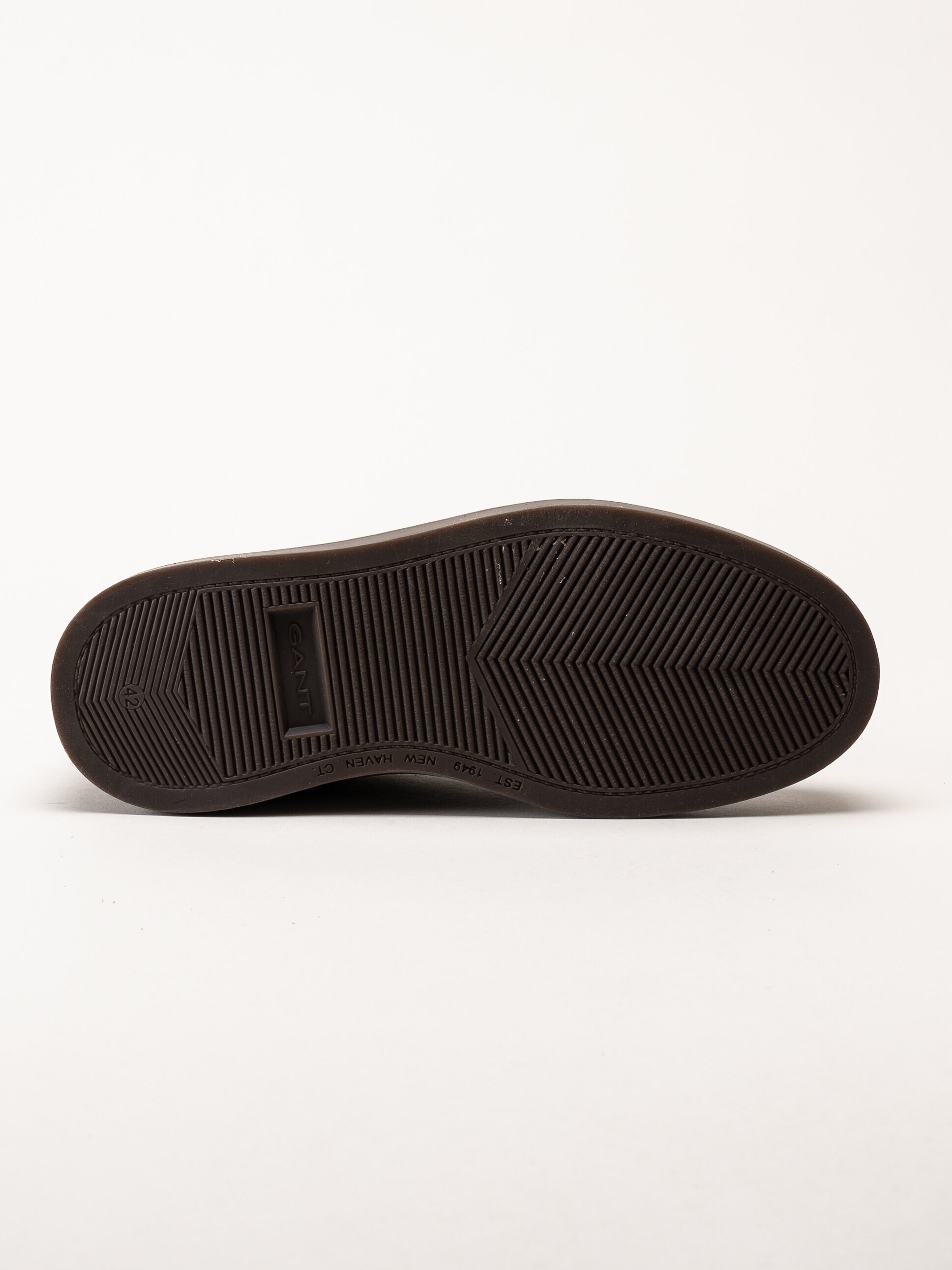 Gant Footwear - Kinzoon low lace - Mörkbruna mockaskor med snörning