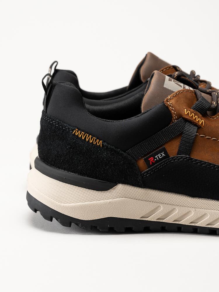 Rieker - Bruna promenadskor i nubuck