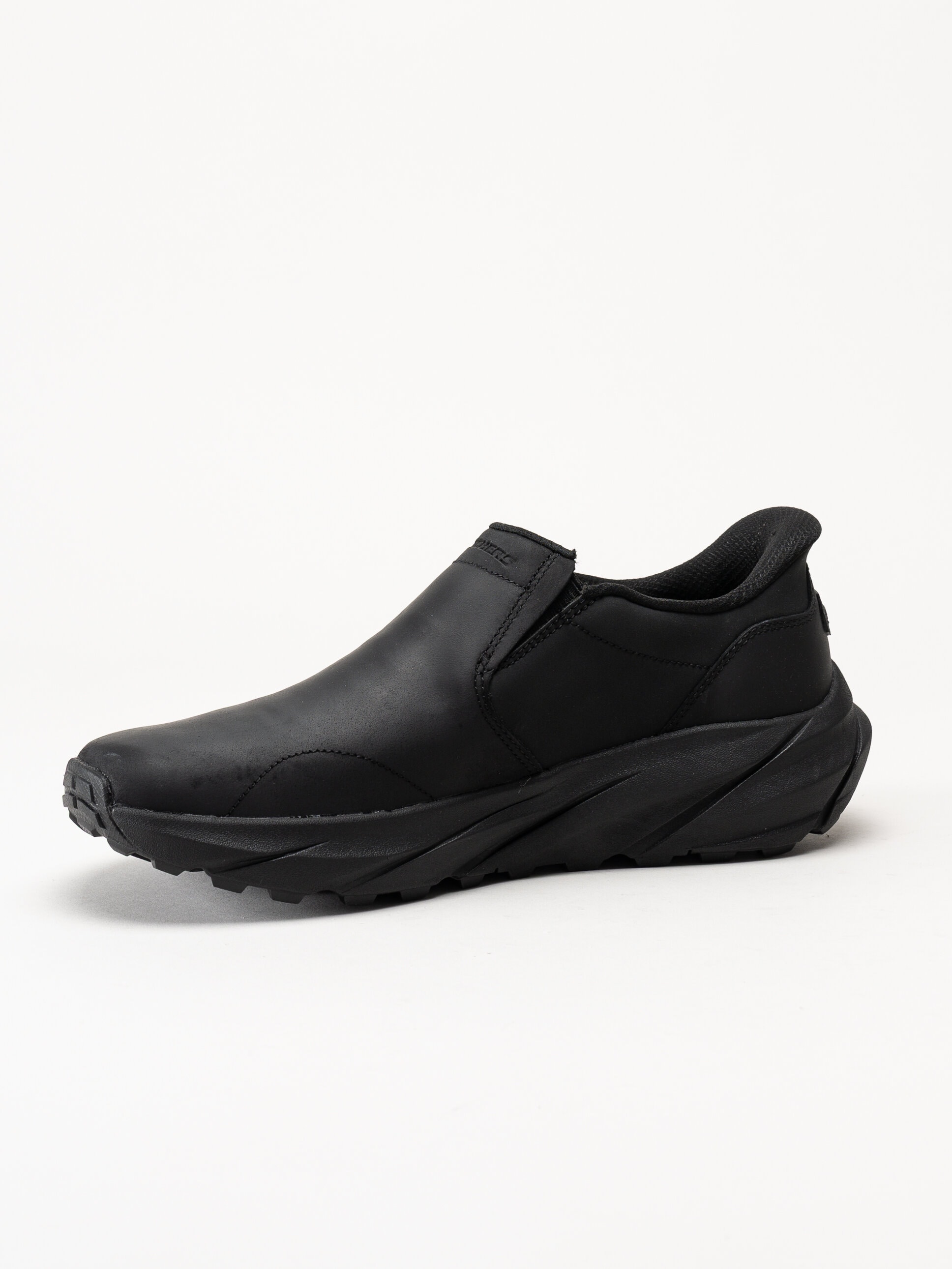 Skechers - Slip-Ins Conner - Rayne - Svarta slip-Ins promenadskor i oljad nubuck