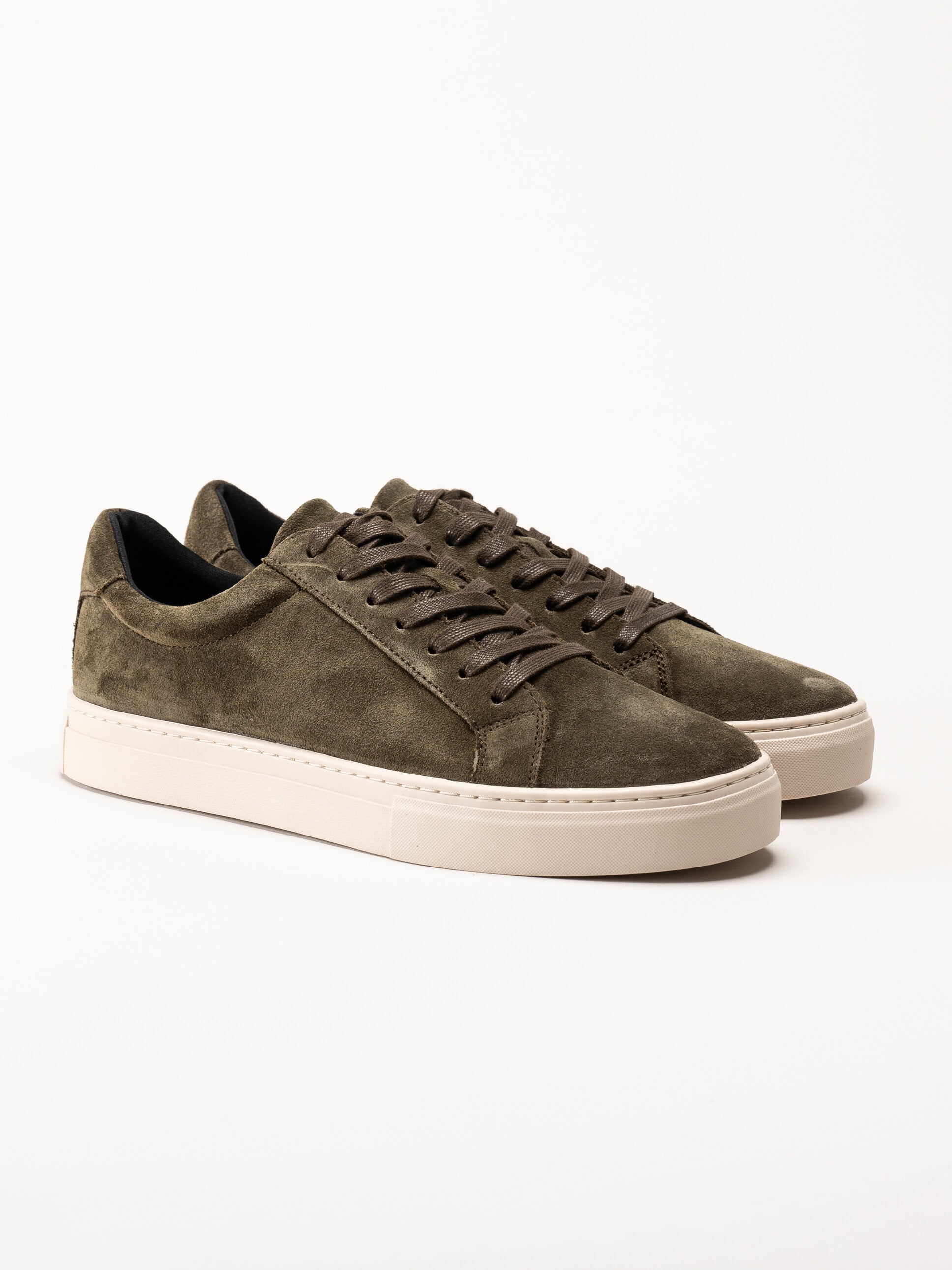 Vagabond - Paul 2.0 - Gröna sneakers i mocka