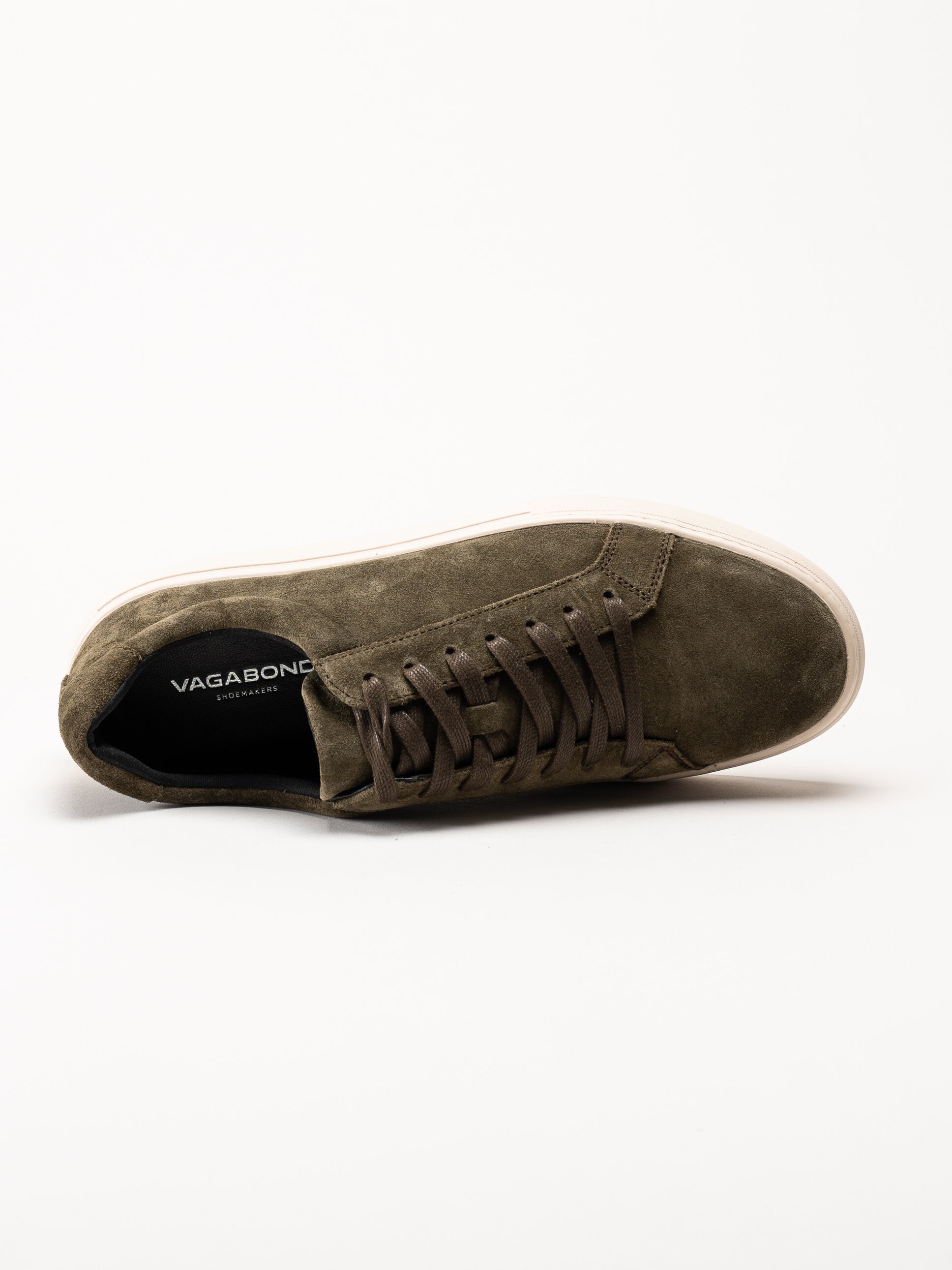 Vagabond - Paul 2.0 - Gröna sneakers i mocka
