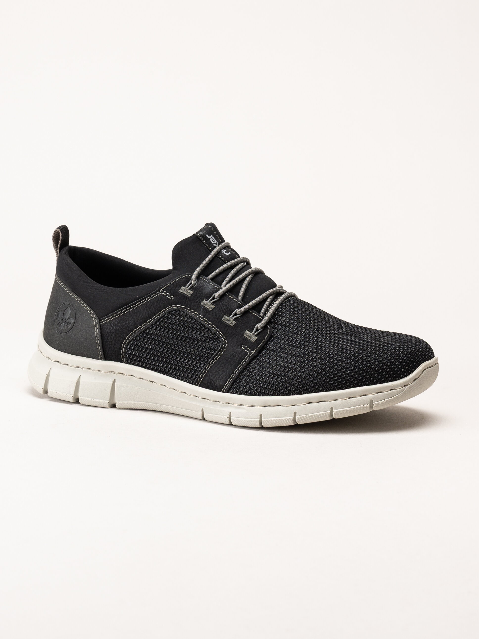 Rieker - Svarta sportiga slip on skor