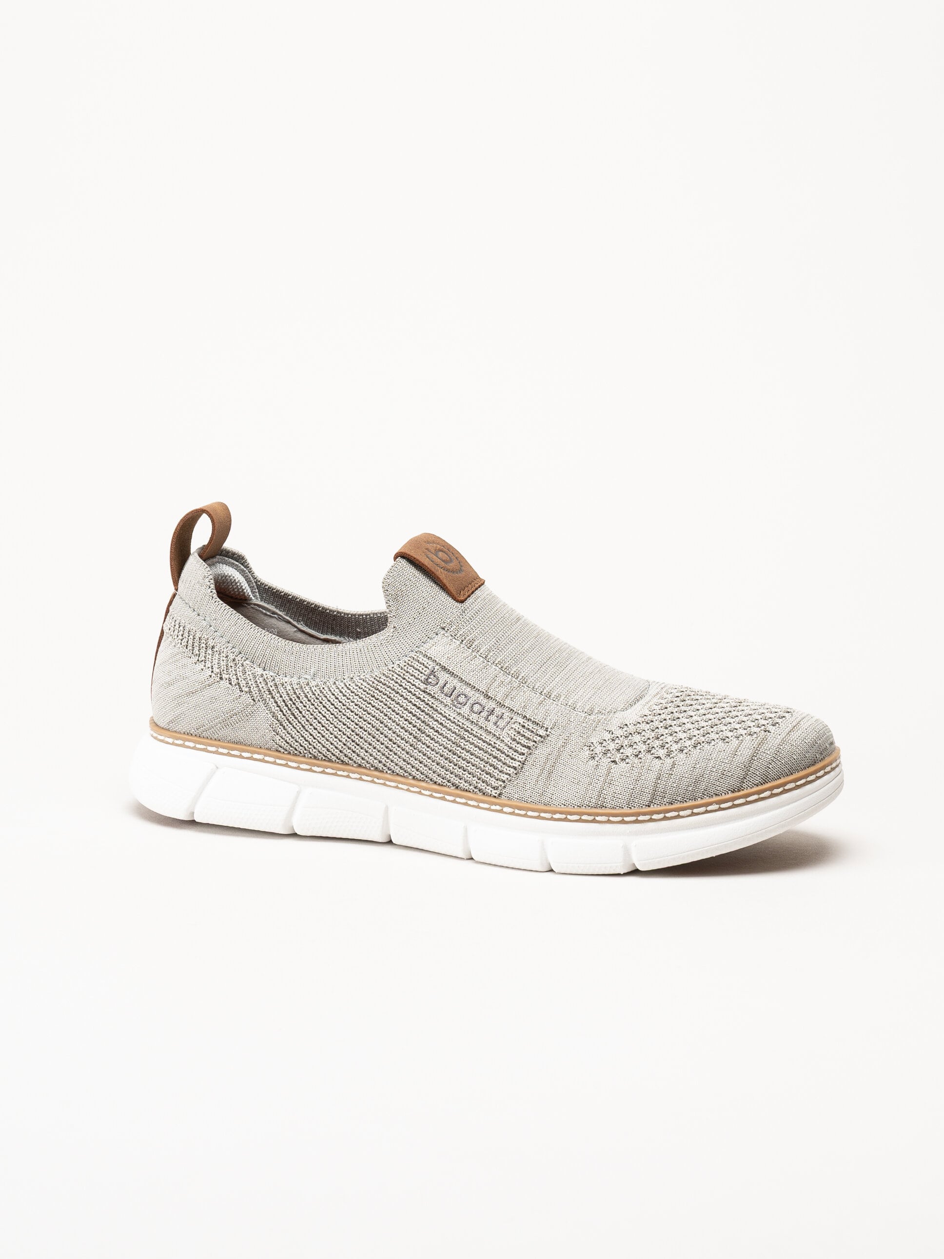 Bugatti - Passadena - Grå slip on sneakers i mesh