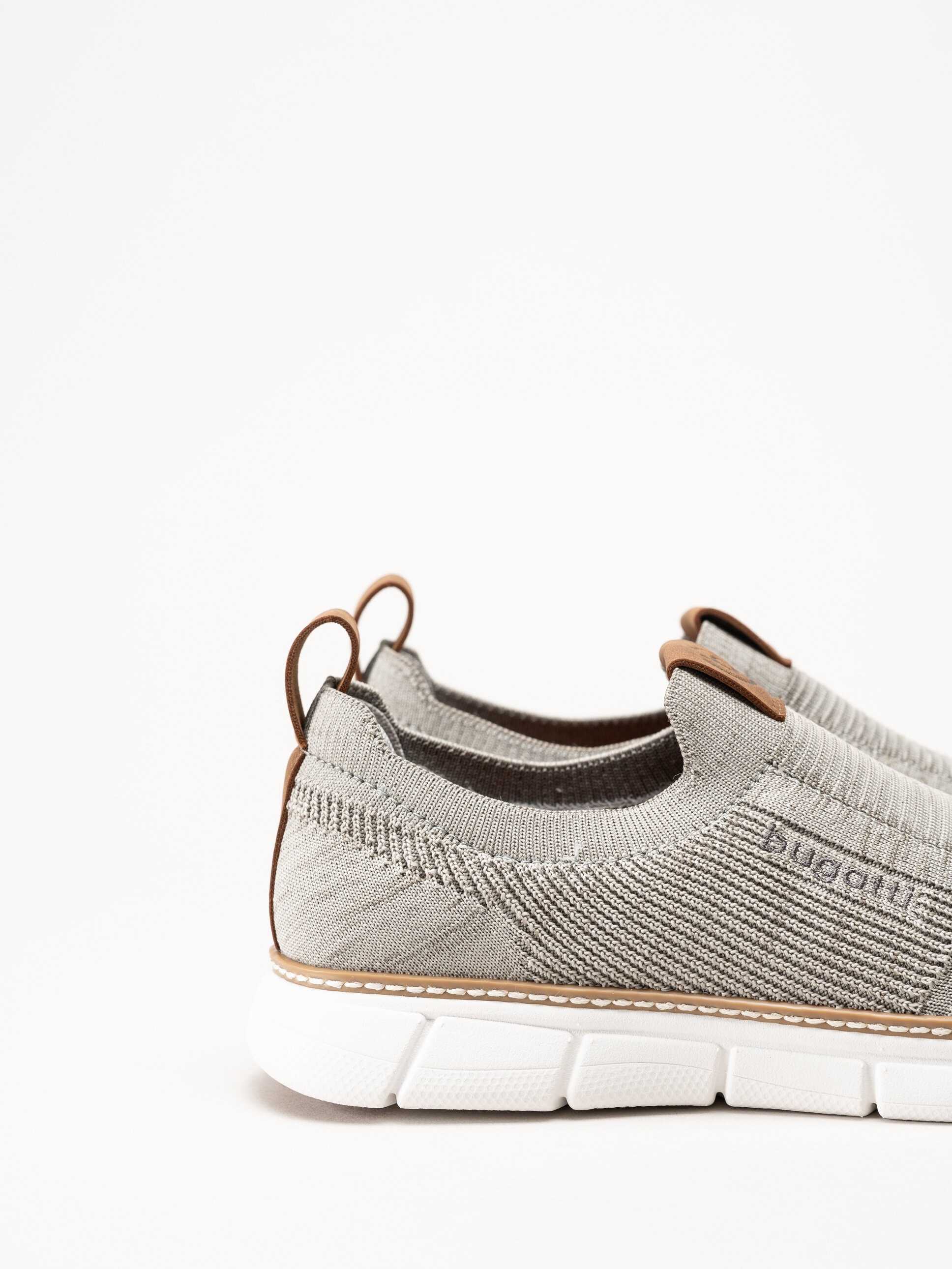 Bugatti - Passadena - Grå slip on sneakers i mesh