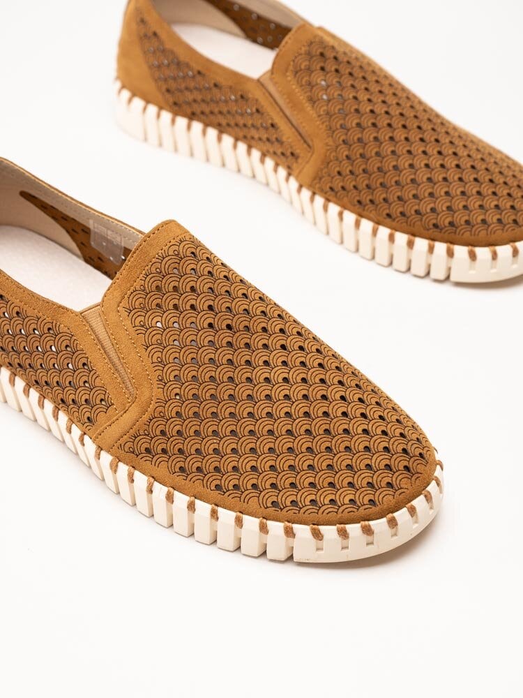 Ilse Jacobsen - Tulip Men - Bruna slip on skor