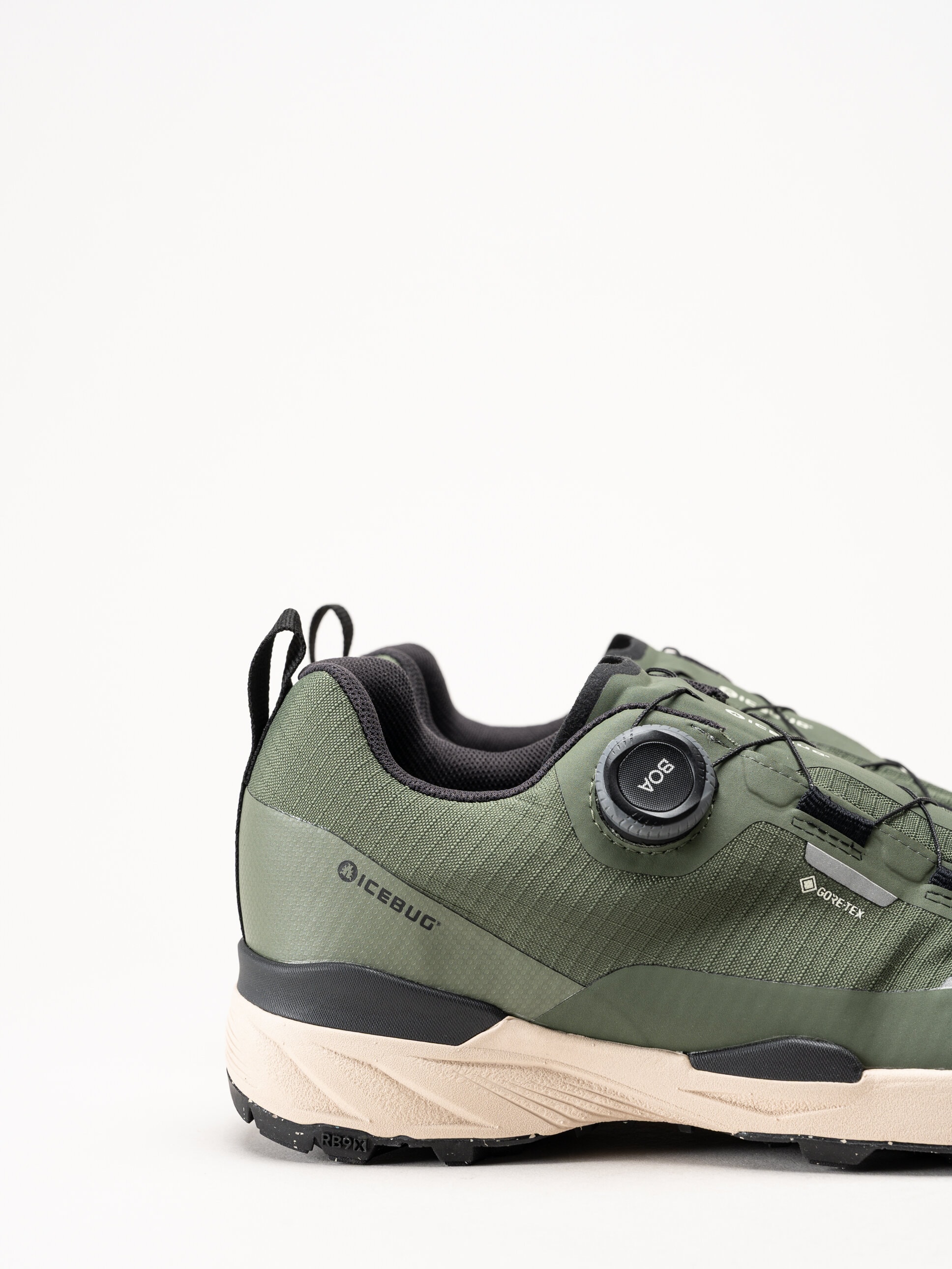 Icebug - Rover 2 RB9X - Gröna sneakers i textil