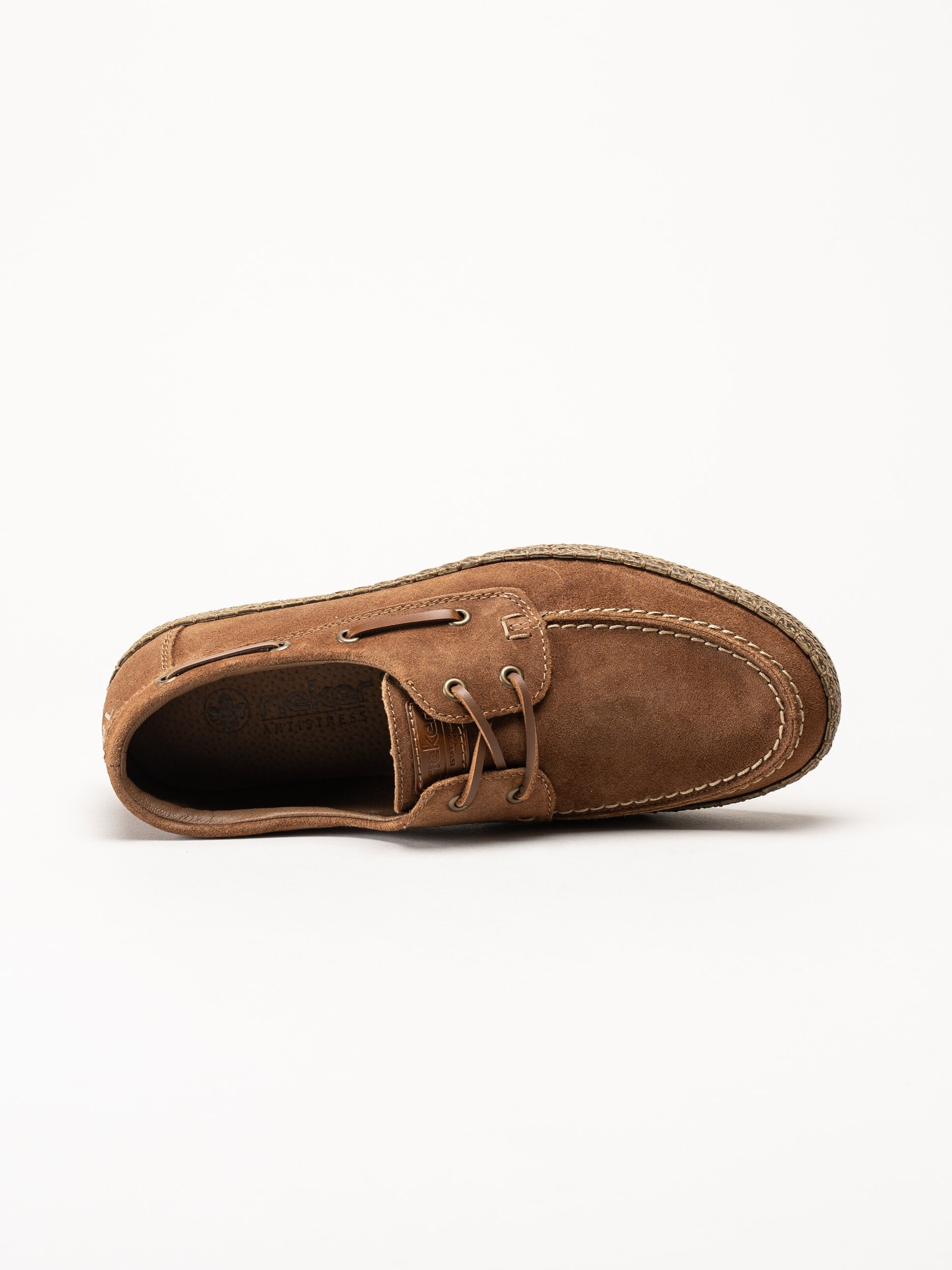 Rieker - Bruna seglarsko i mocka