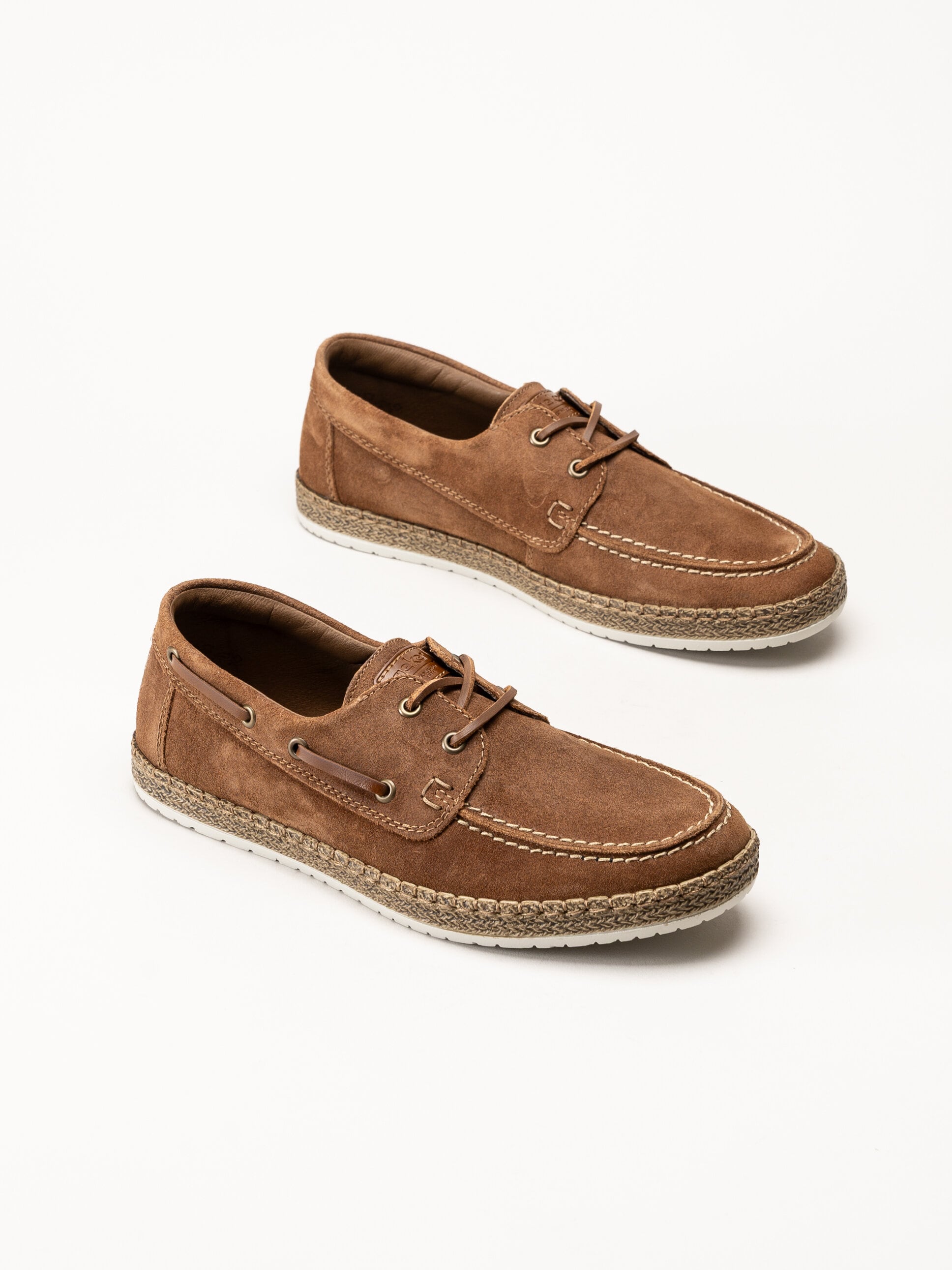 Rieker - Bruna seglarsko i mocka