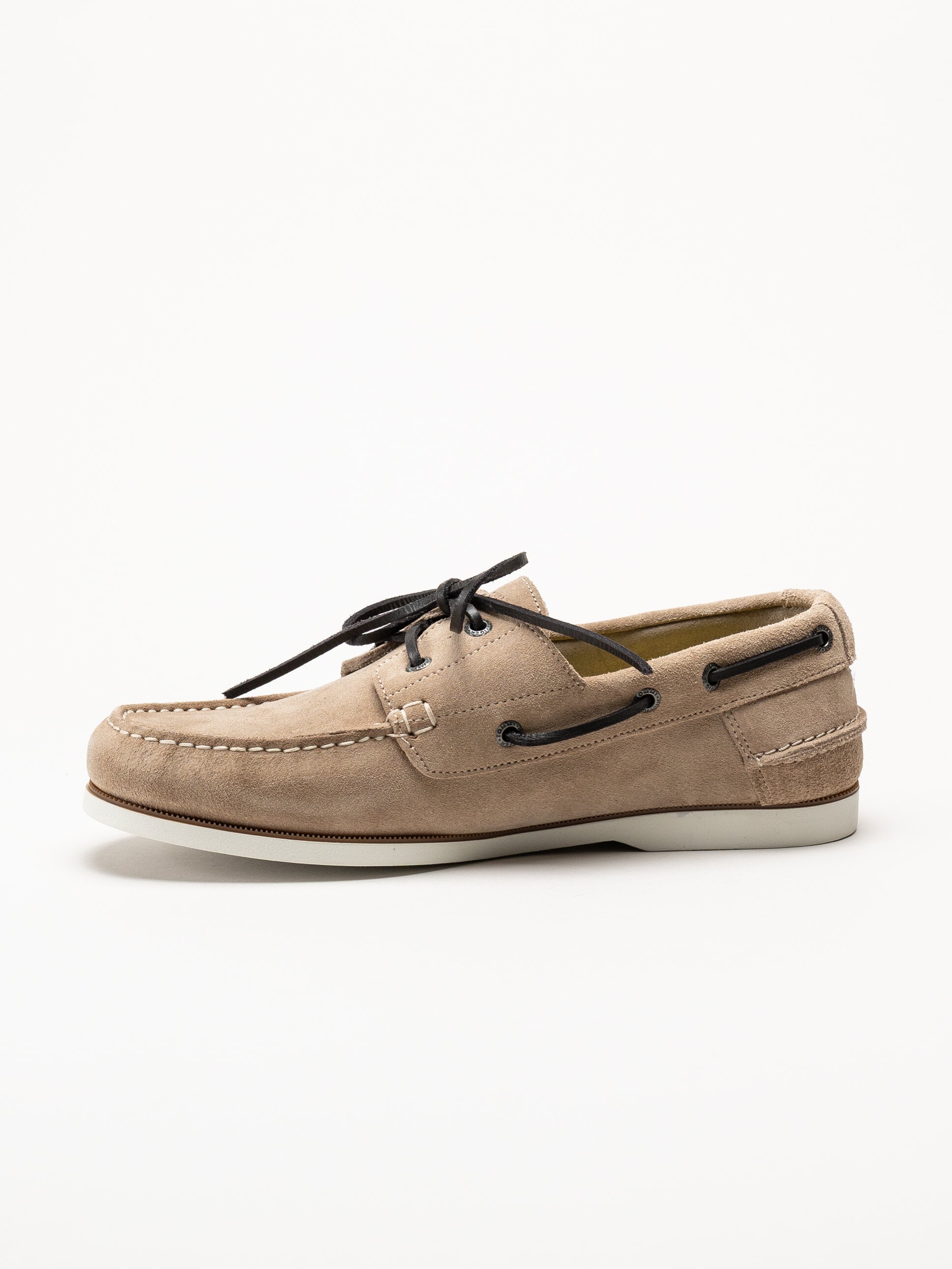 Tommy Hilfiger - Boat Shoe Suede - Beige seglarskor i mocka