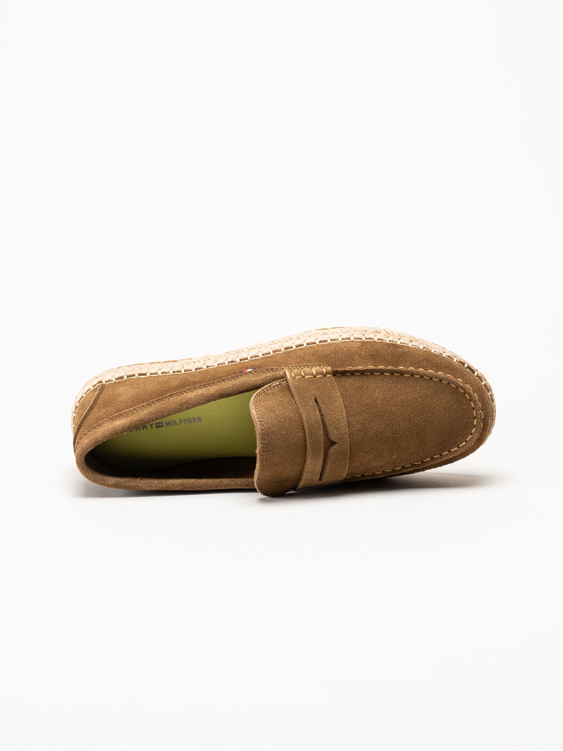 Tommy Hilfiger - Flexible Hilfiger Espadrille - Bruna espadrillos i mocka