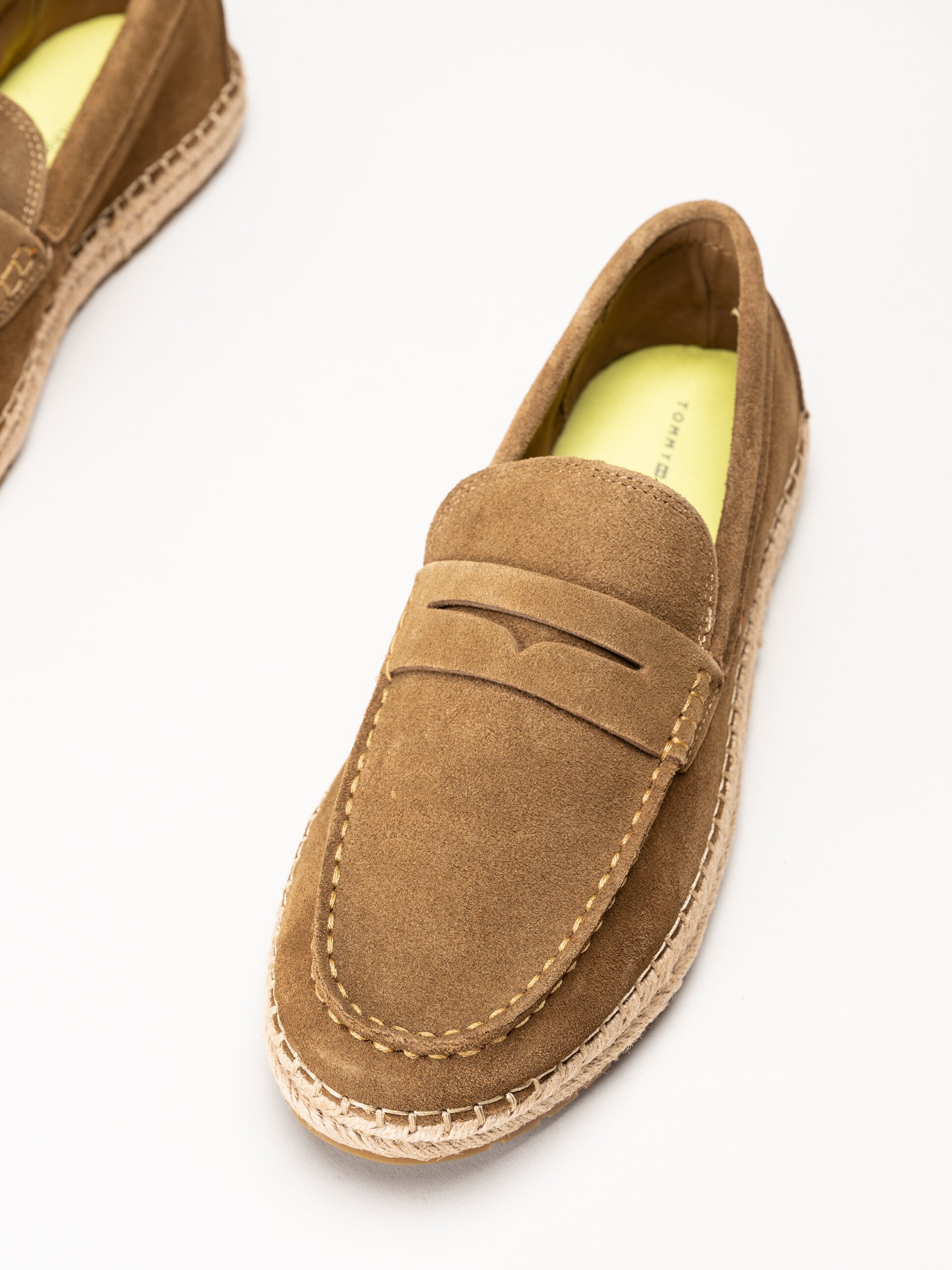 Tommy Hilfiger - Flexible Hilfiger Espadrille - Bruna espadrillos i mocka