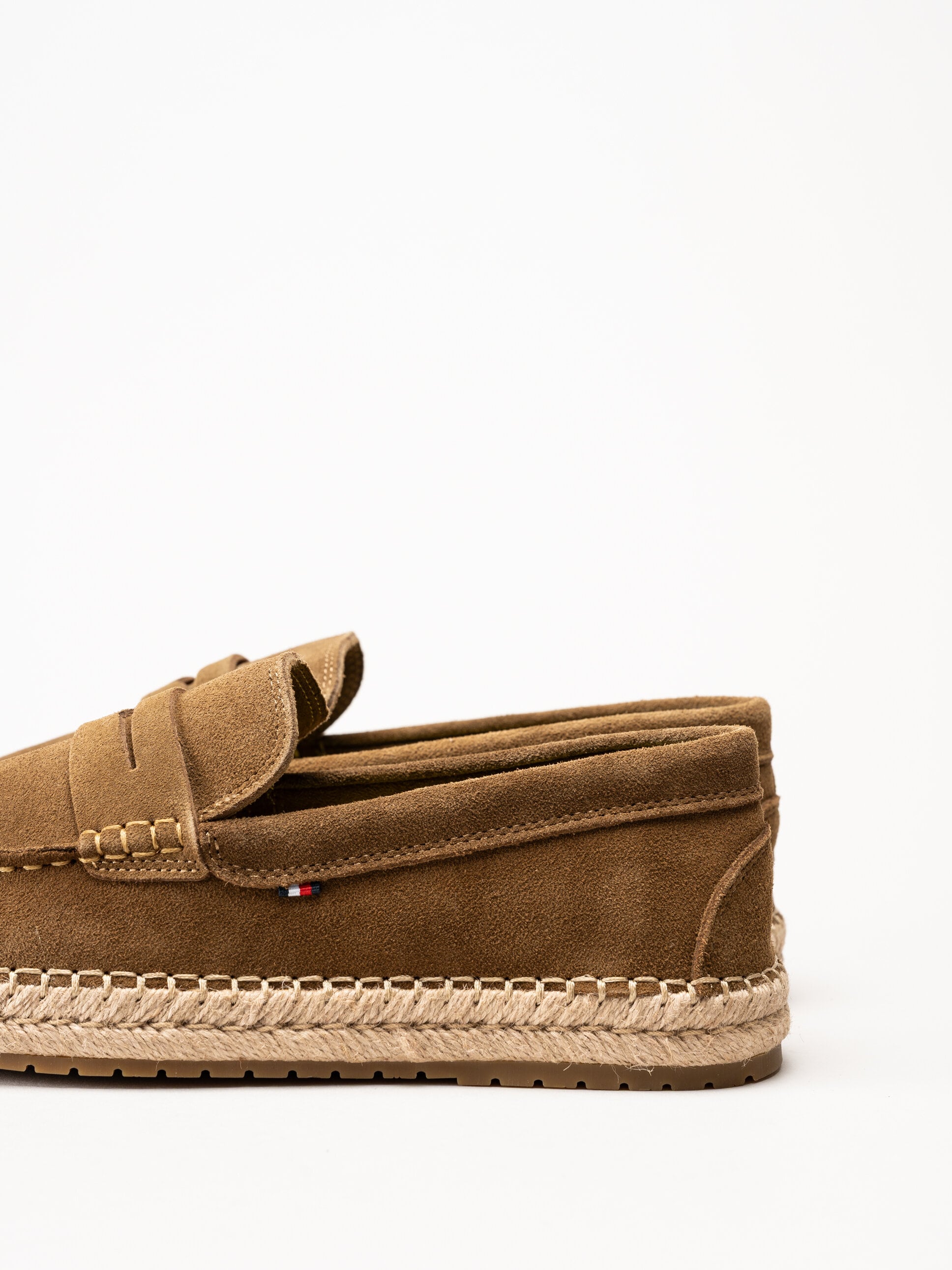 Tommy Hilfiger - Flexible Hilfiger Espadrille - Bruna espadrillos i mocka