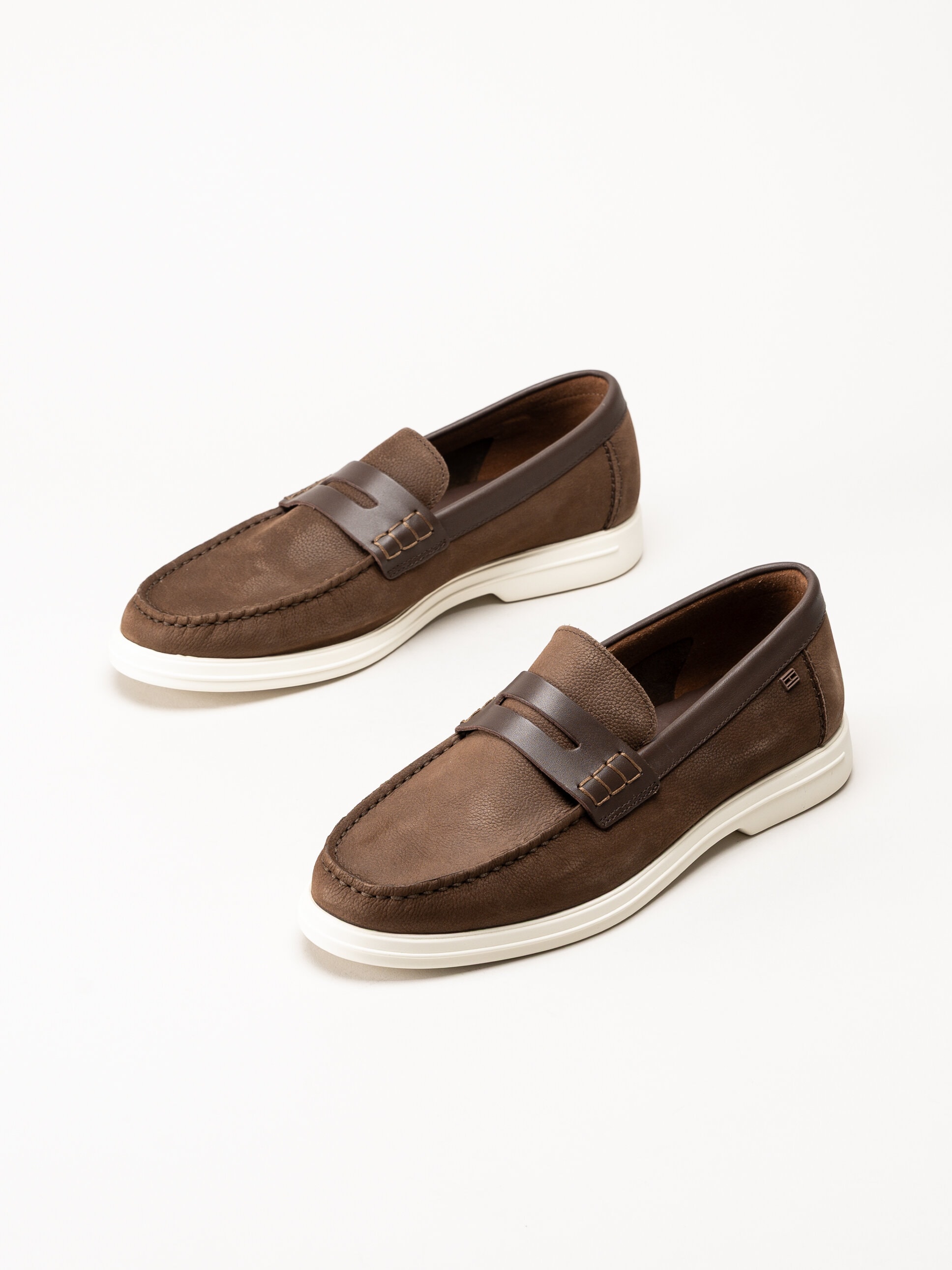 Tommy Hilfiger - Mix Nubuck - Bruna loafers i nubuck