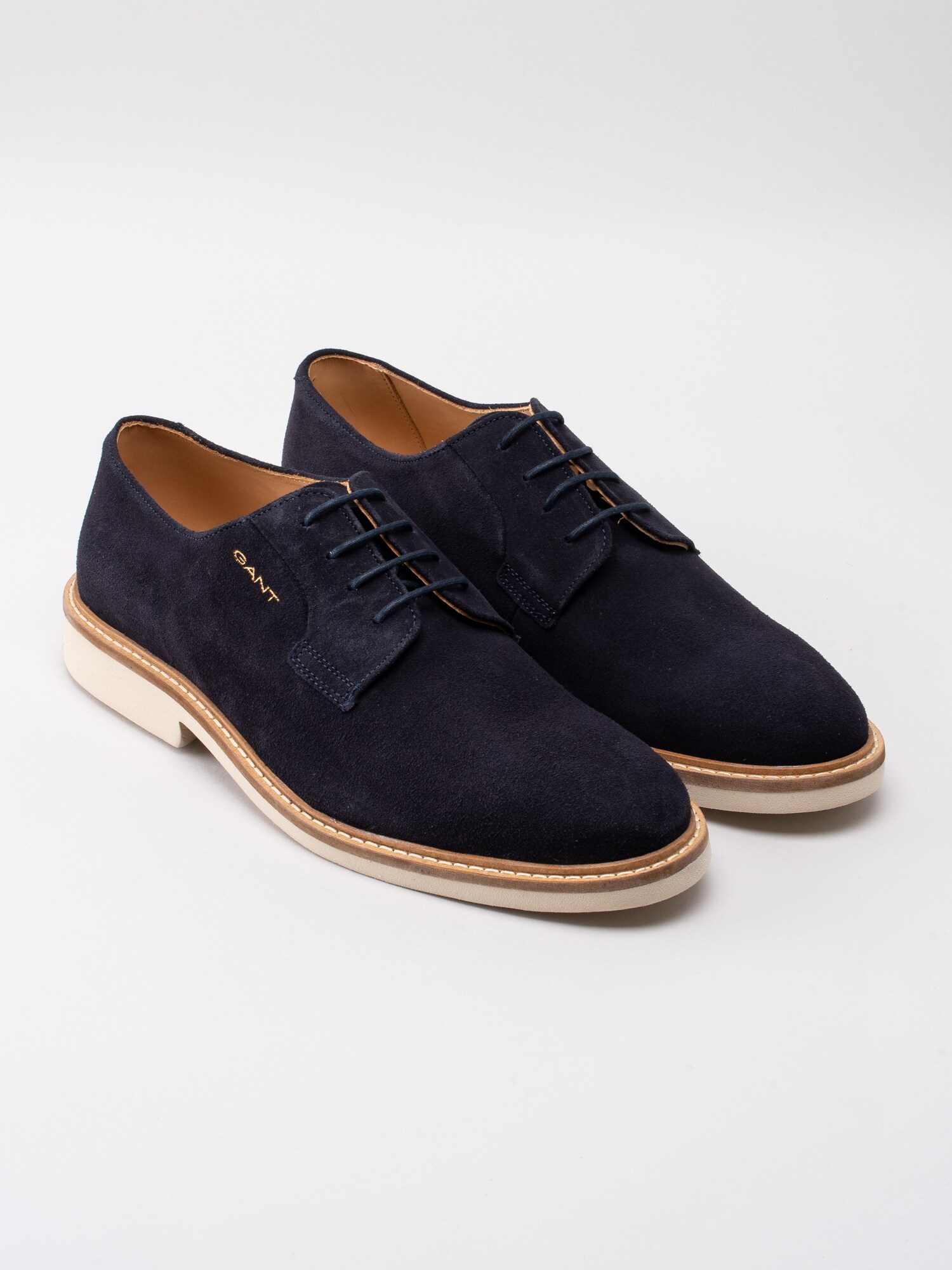 Akron Derby Marine Derby Bleu Marine Femme GANT St Akron Suede