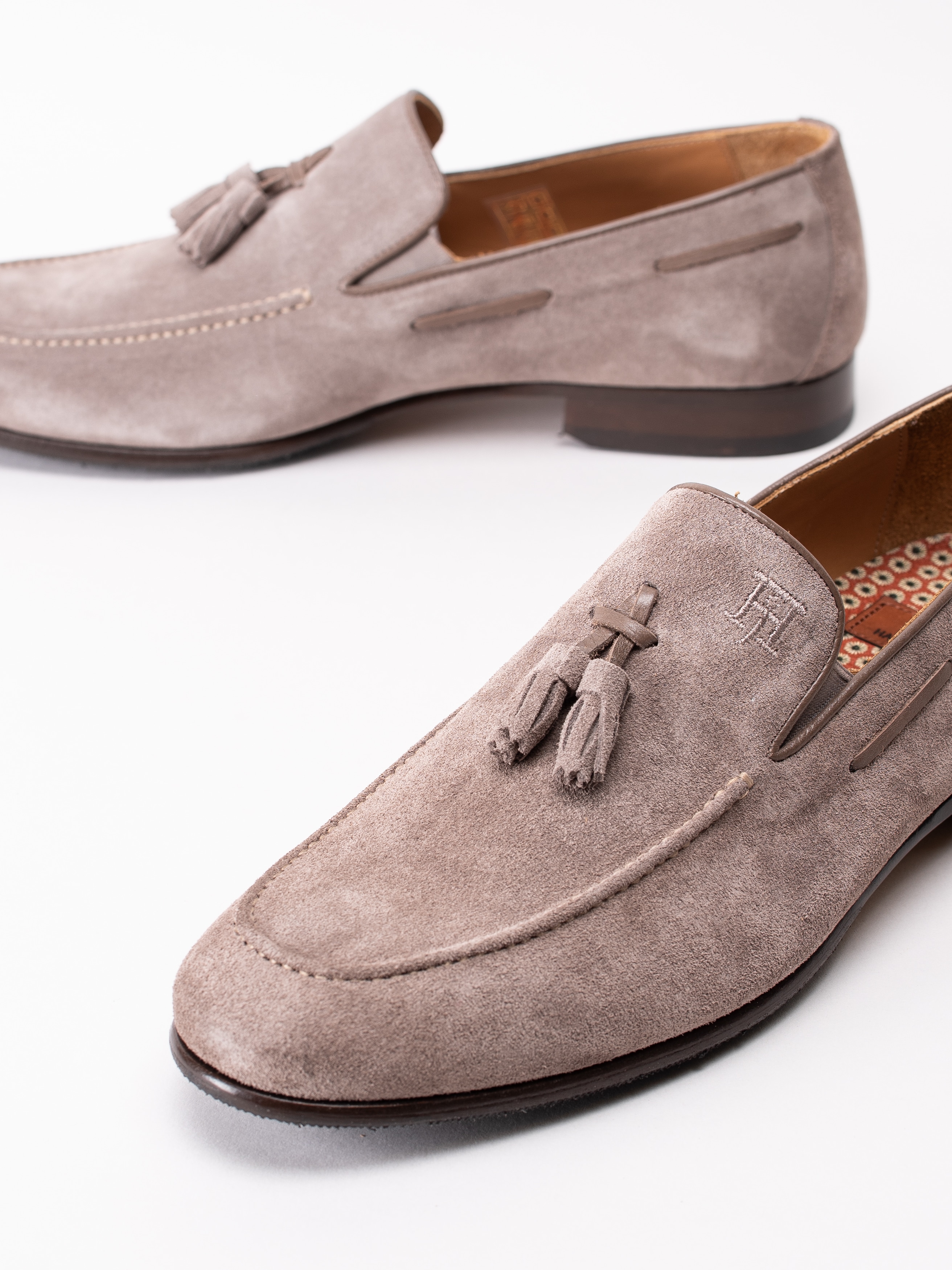 14191014 Hansen and Jacob 04732-16 beige loafers med tassels-6