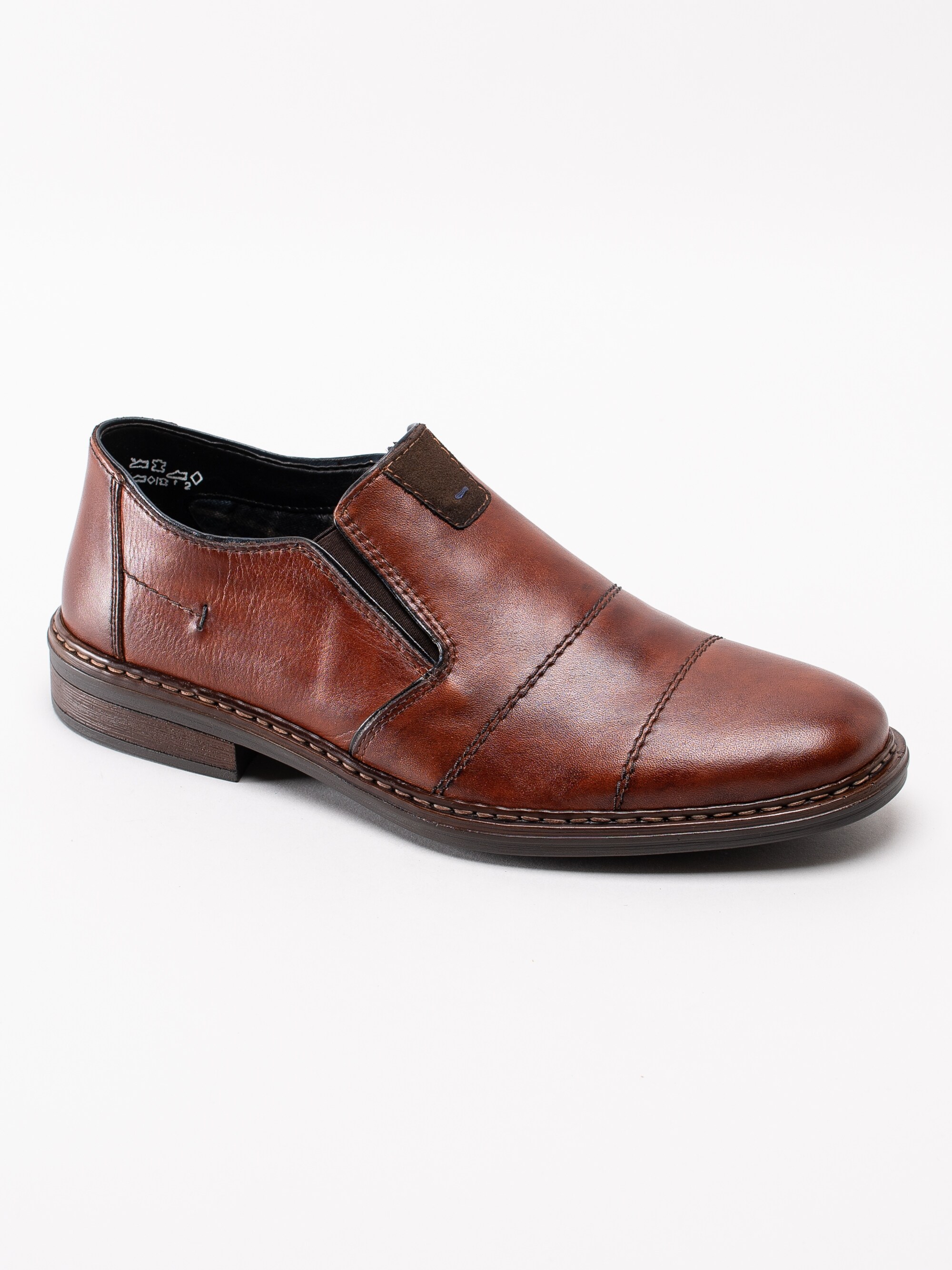 14193012 Rieker 17661-23 bruna loafers i skinn-1