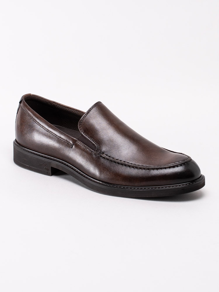 14201013 Ecco Vitrus III 640514-01482 Mörkbruna klassiska loafers i skinn-1